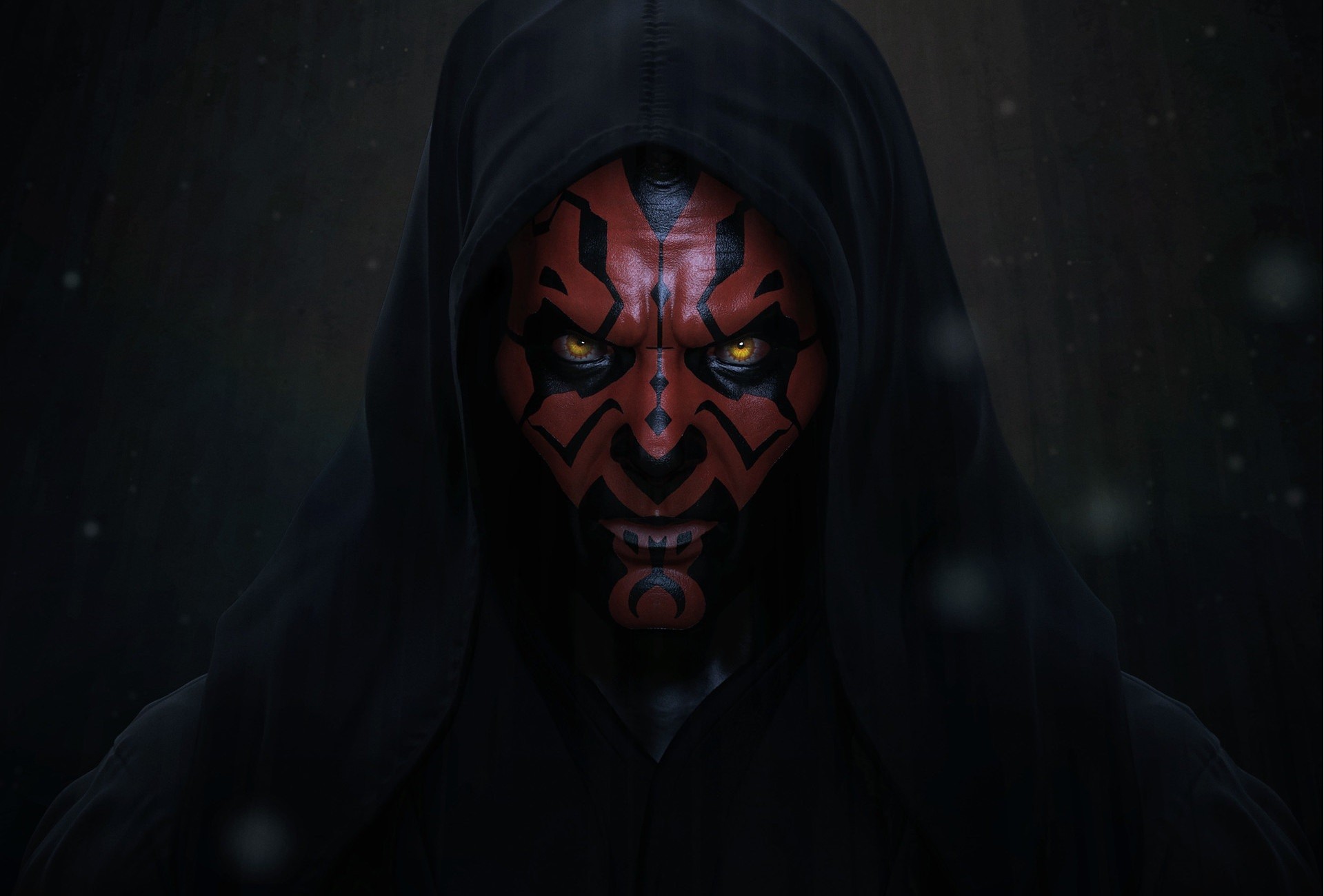 Darth Maul from Star Wars artwork HD Wallpaper