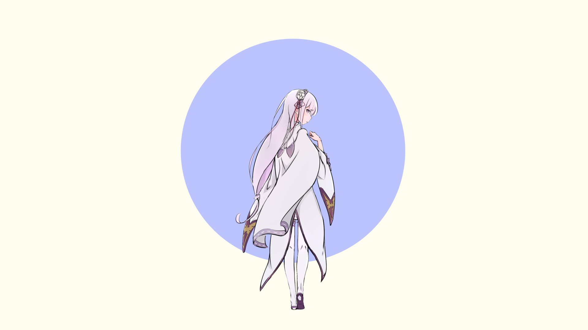 Emilia from Re:Zero HD Wallpaper