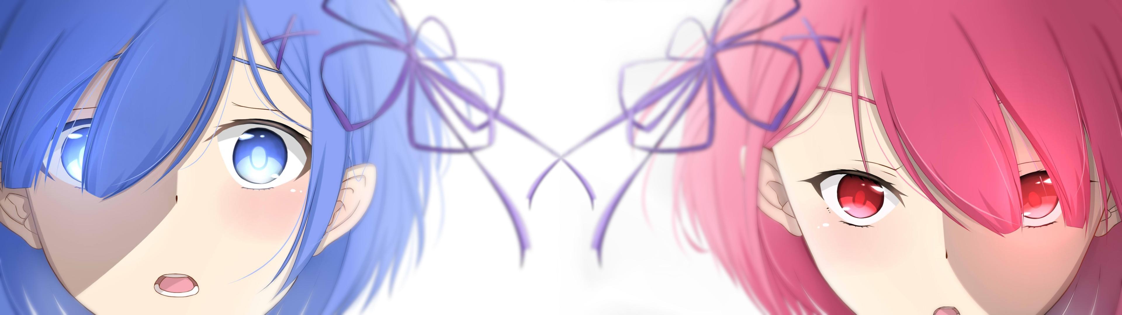 Rem and Ram from Re:Zero HD Wallpaper