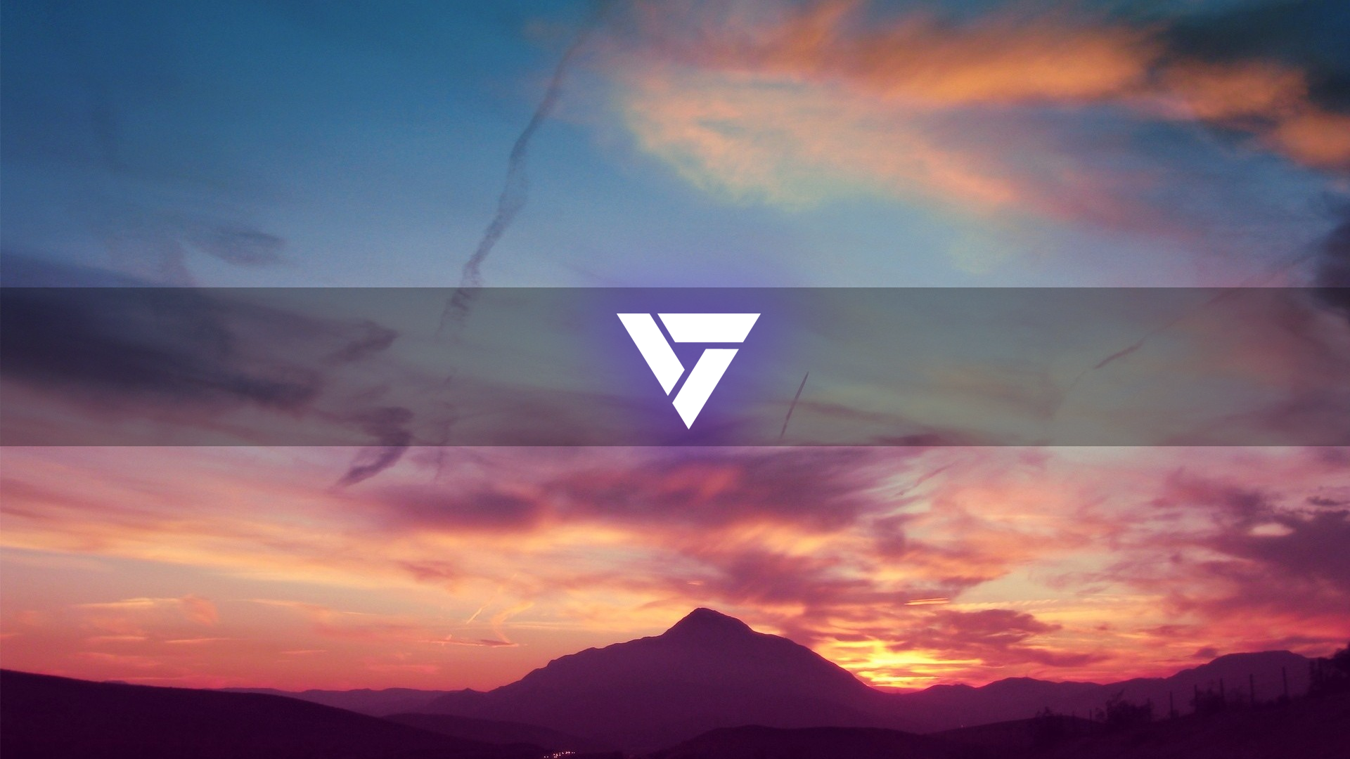 Onih Inc Logo Over Sunset Landscape HD Wallpaper