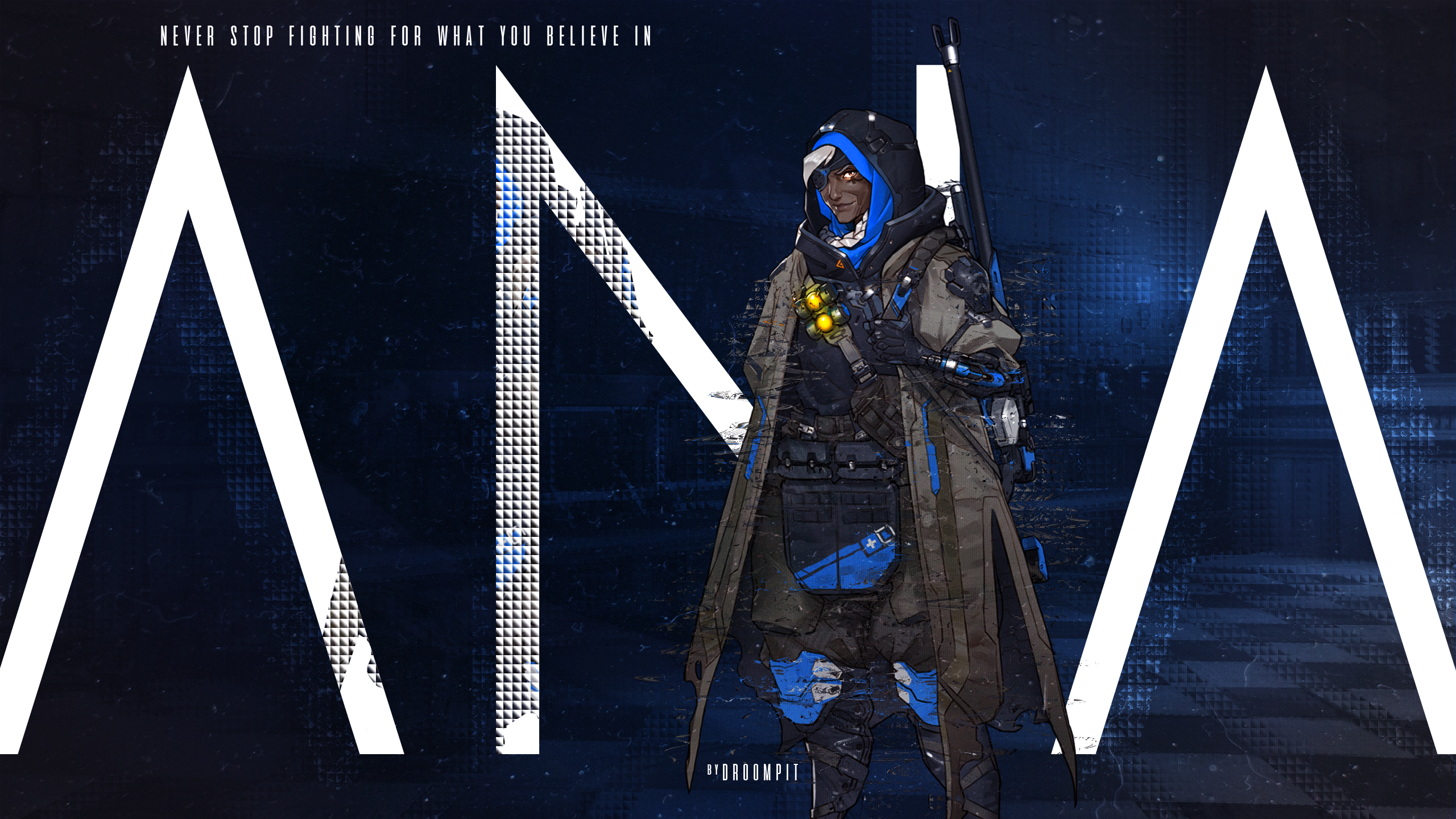 Ana from Overwatch HD Wallpaper