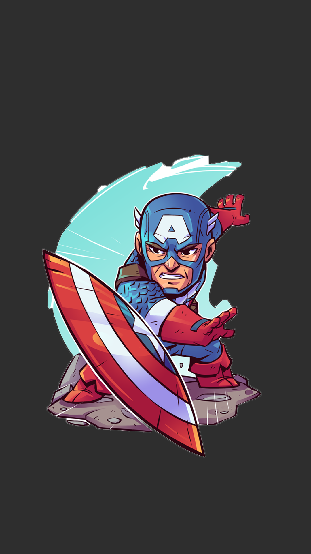Captain America from Marvel Comics HD Wallpaper