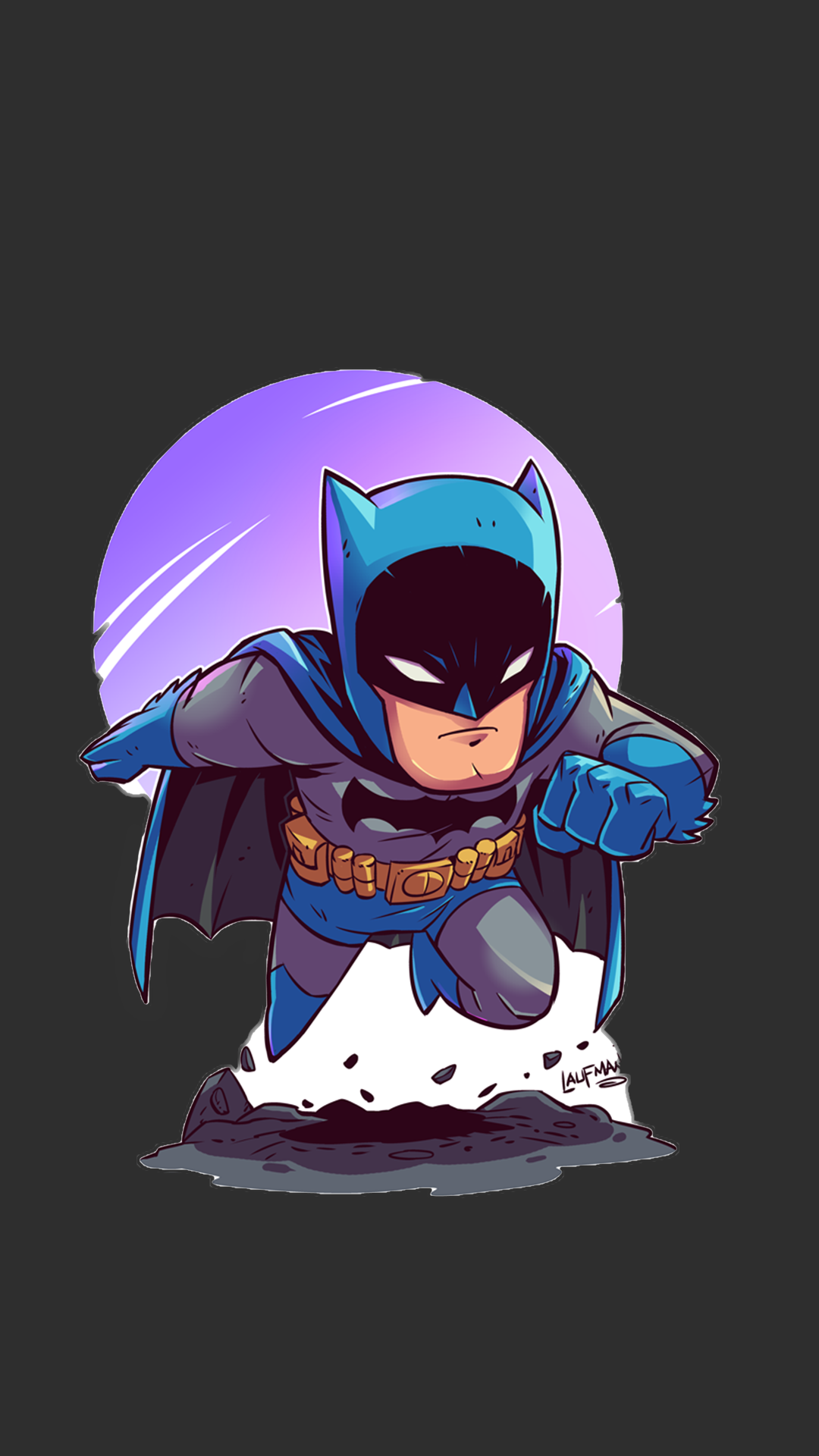 Chibi Batman from DC Comics HD Wallpaper