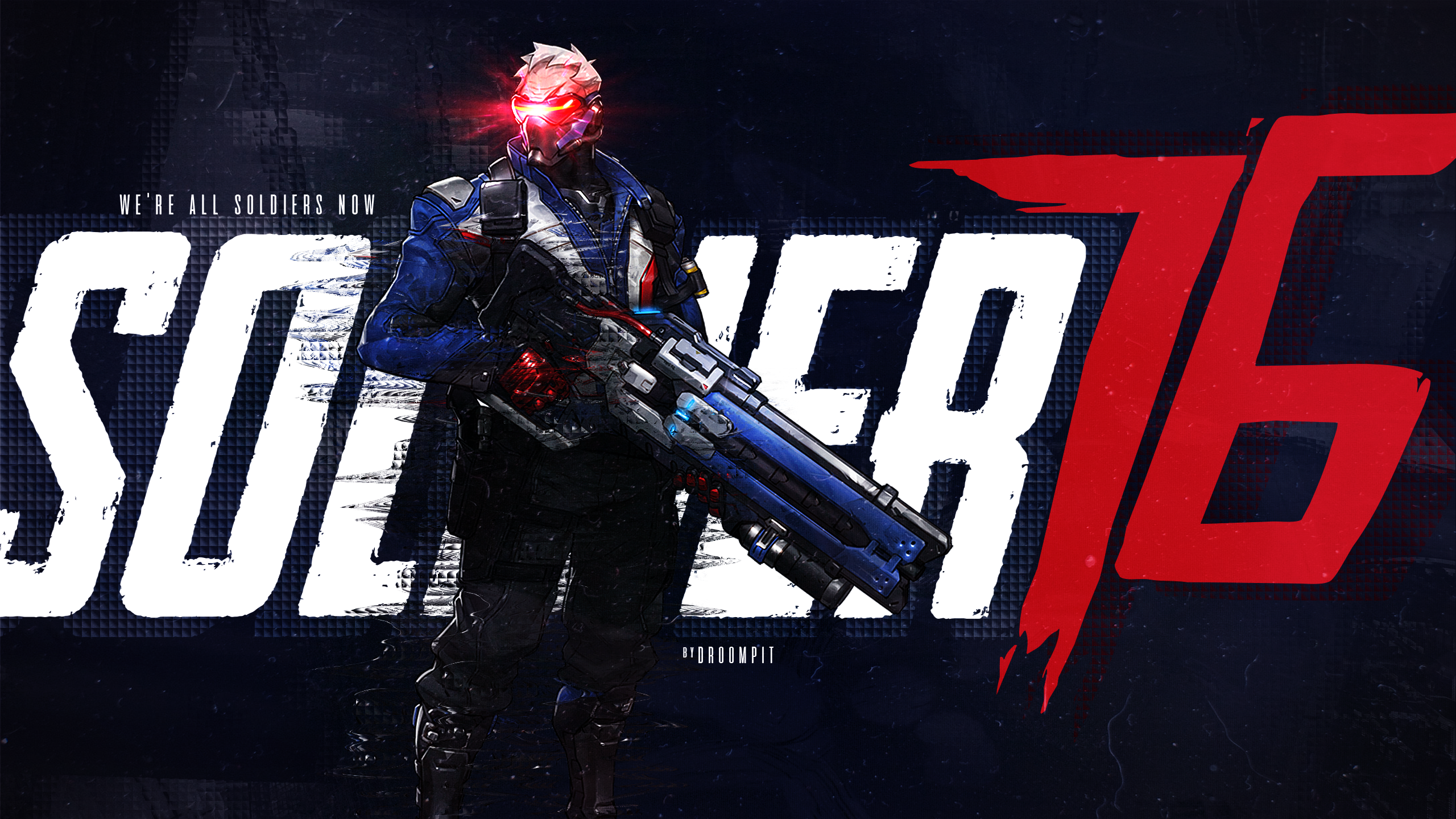 Soldier 76 from Overwatch HD Wallpaper
