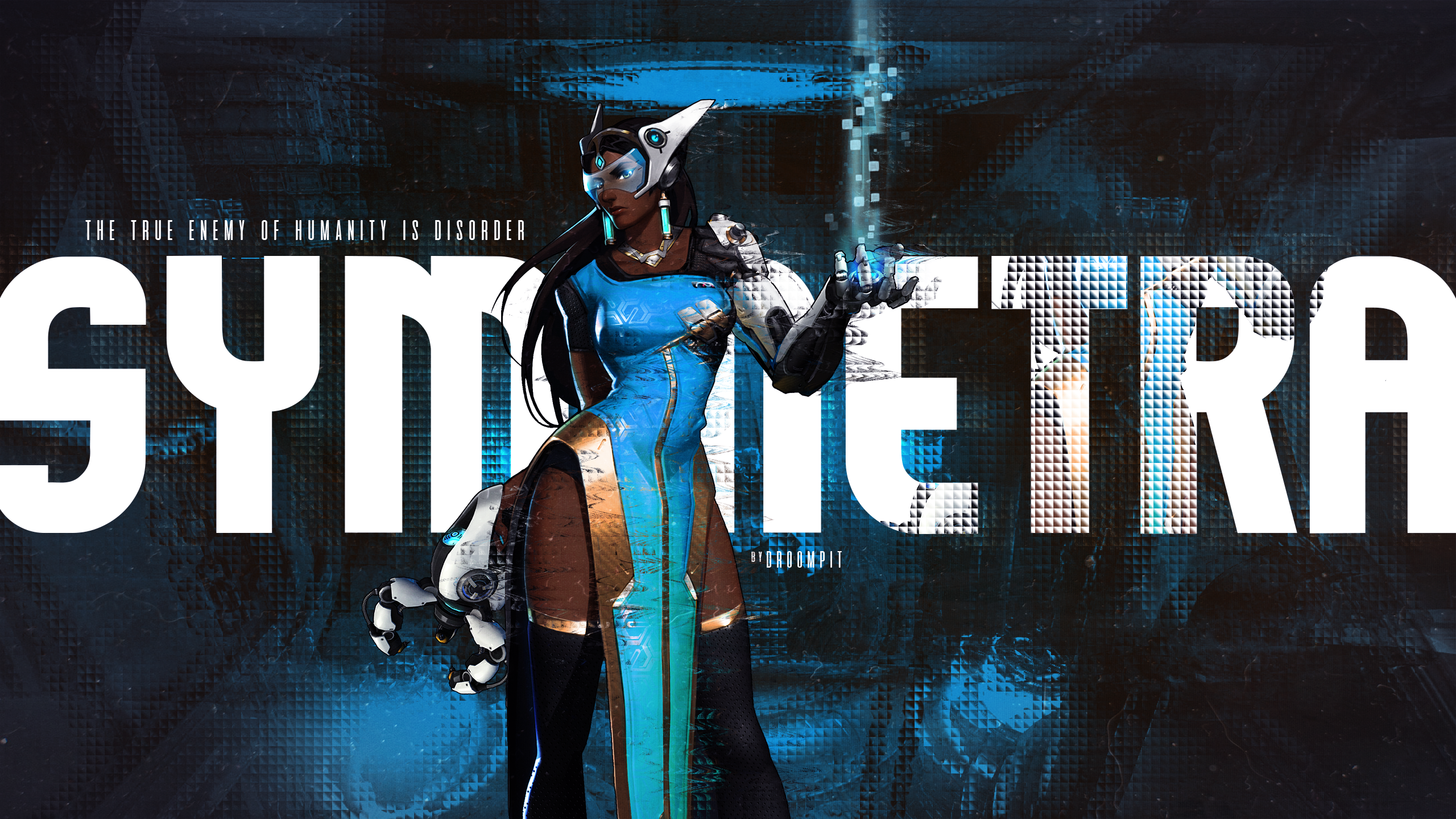 Symmetra from Overwatch HD Wallpaper
