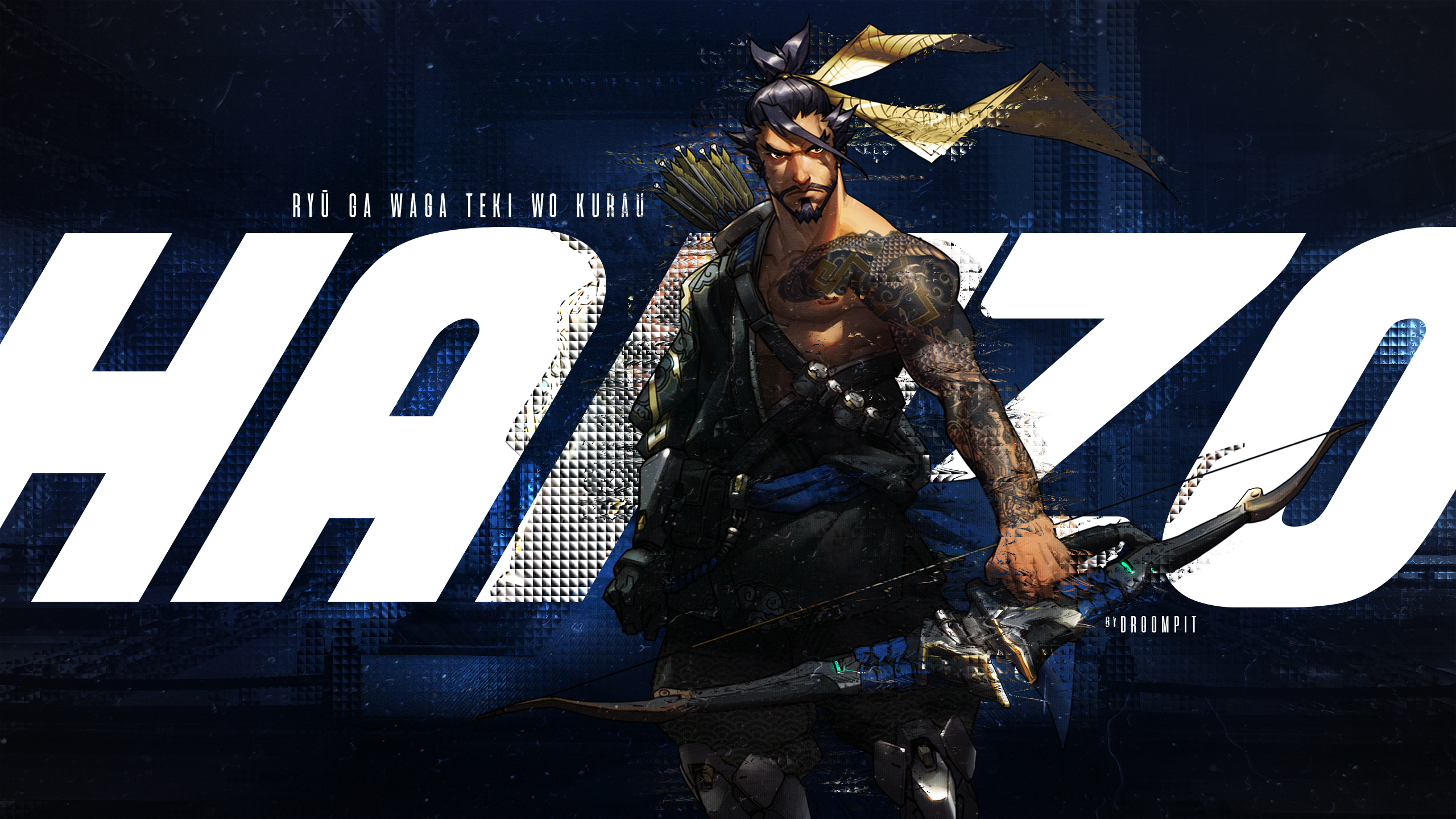 Hanzo from Overwatch HD Wallpaper