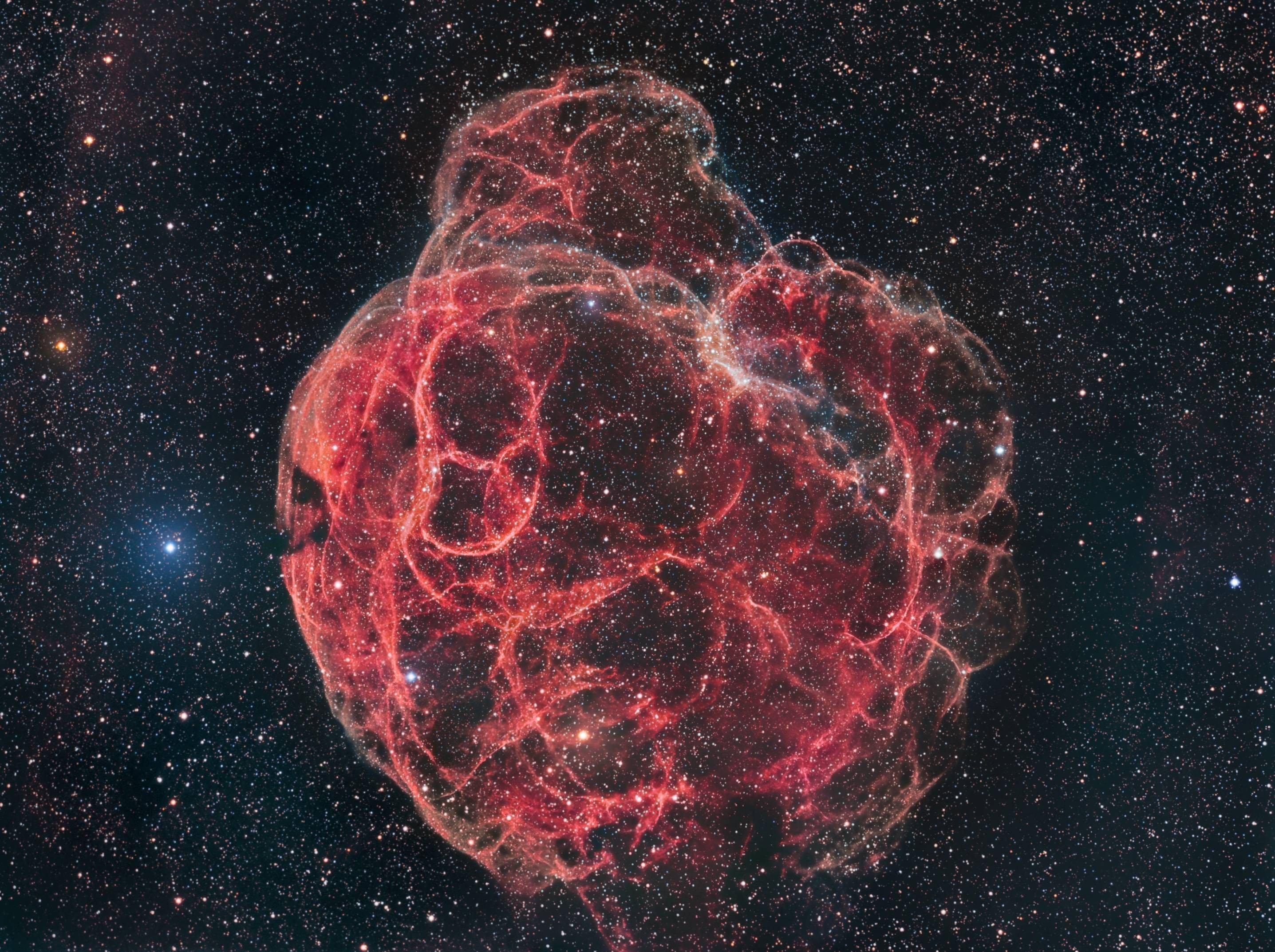 Supernova Remnant in Space HD Wallpaper