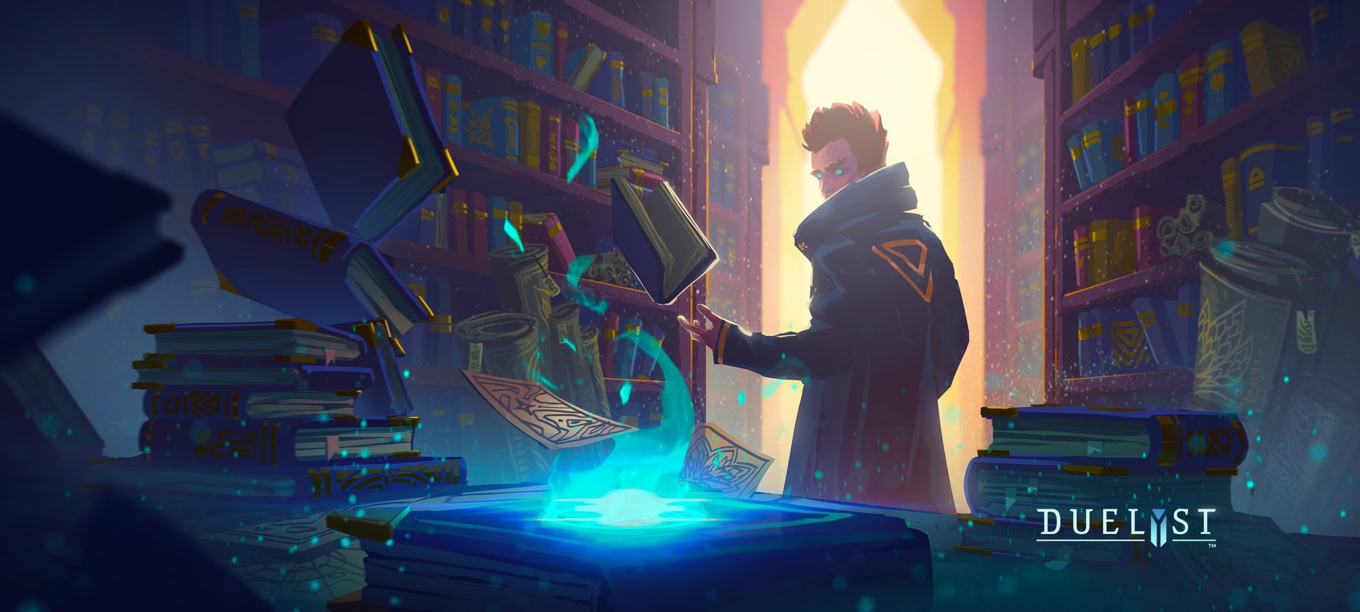 Concept art for the video game Duelyst HD Wallpaper