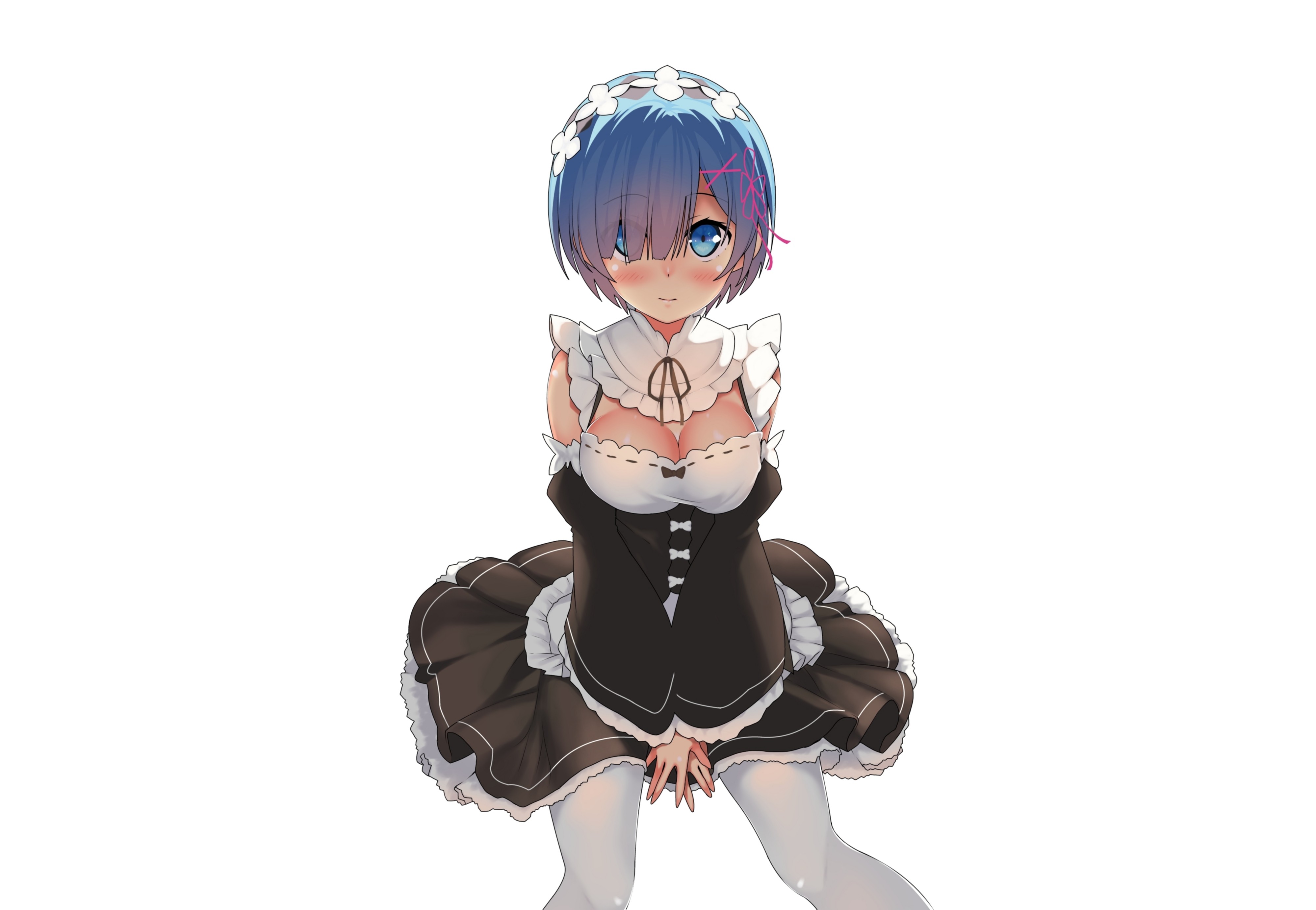Rem from Re:Zero Kara Hajimeru Isekai Seikatsu HD Wallpaper