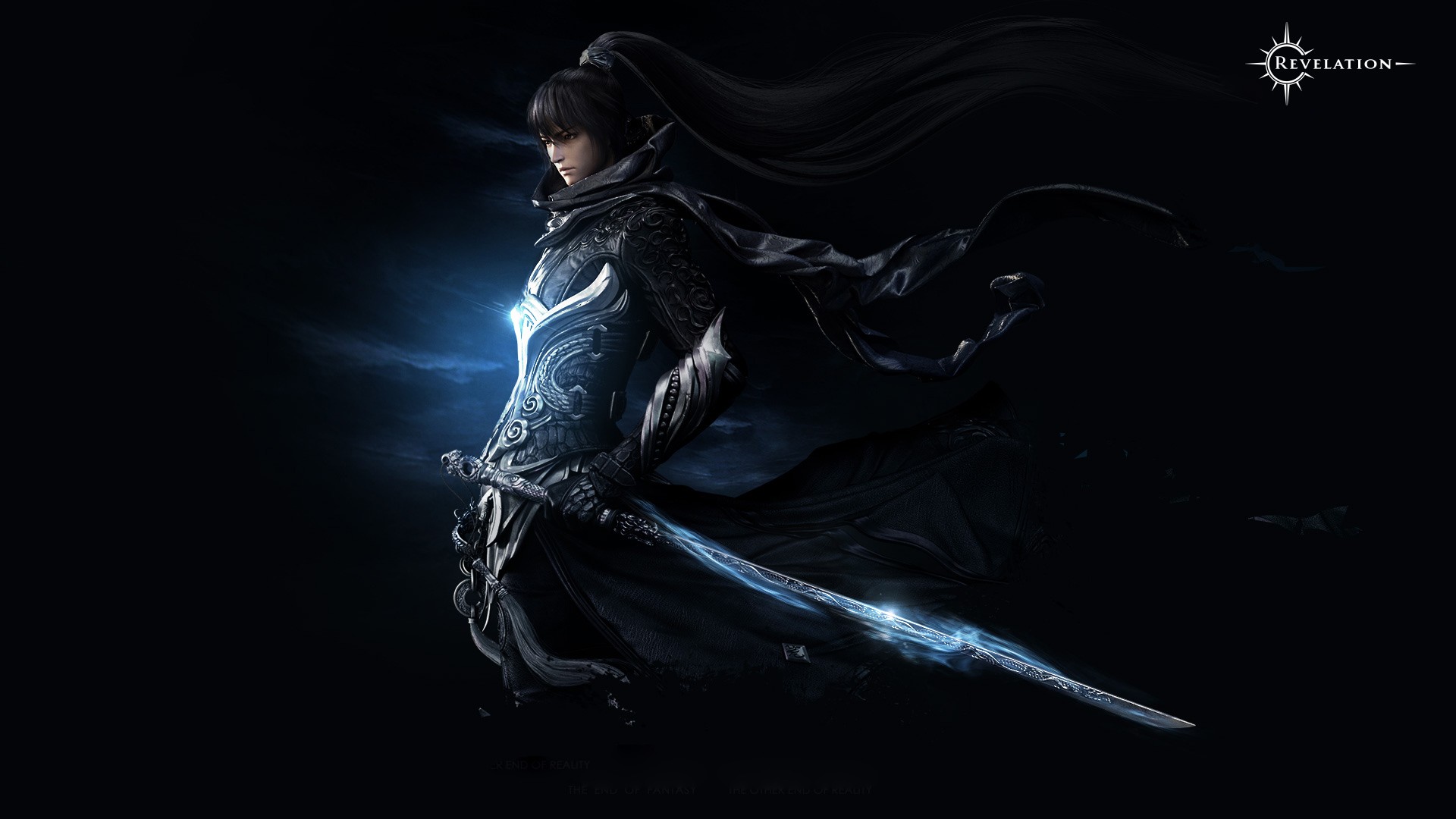Revelation Online character with glowing sword HD Wallpaper