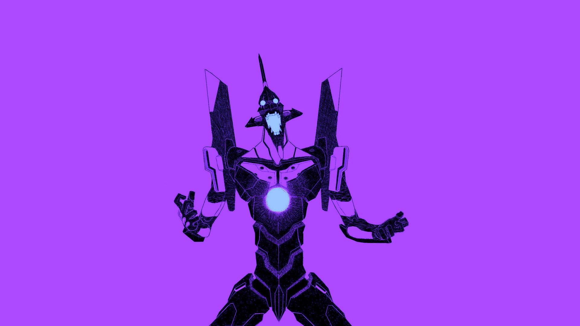EVA Unit 01 from Neon Genesis Evangelion HD Wallpaper
