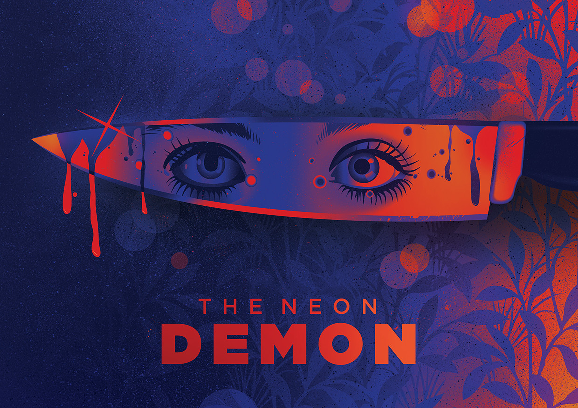 The Neon Demon movie poster with knife HD Wallpaper