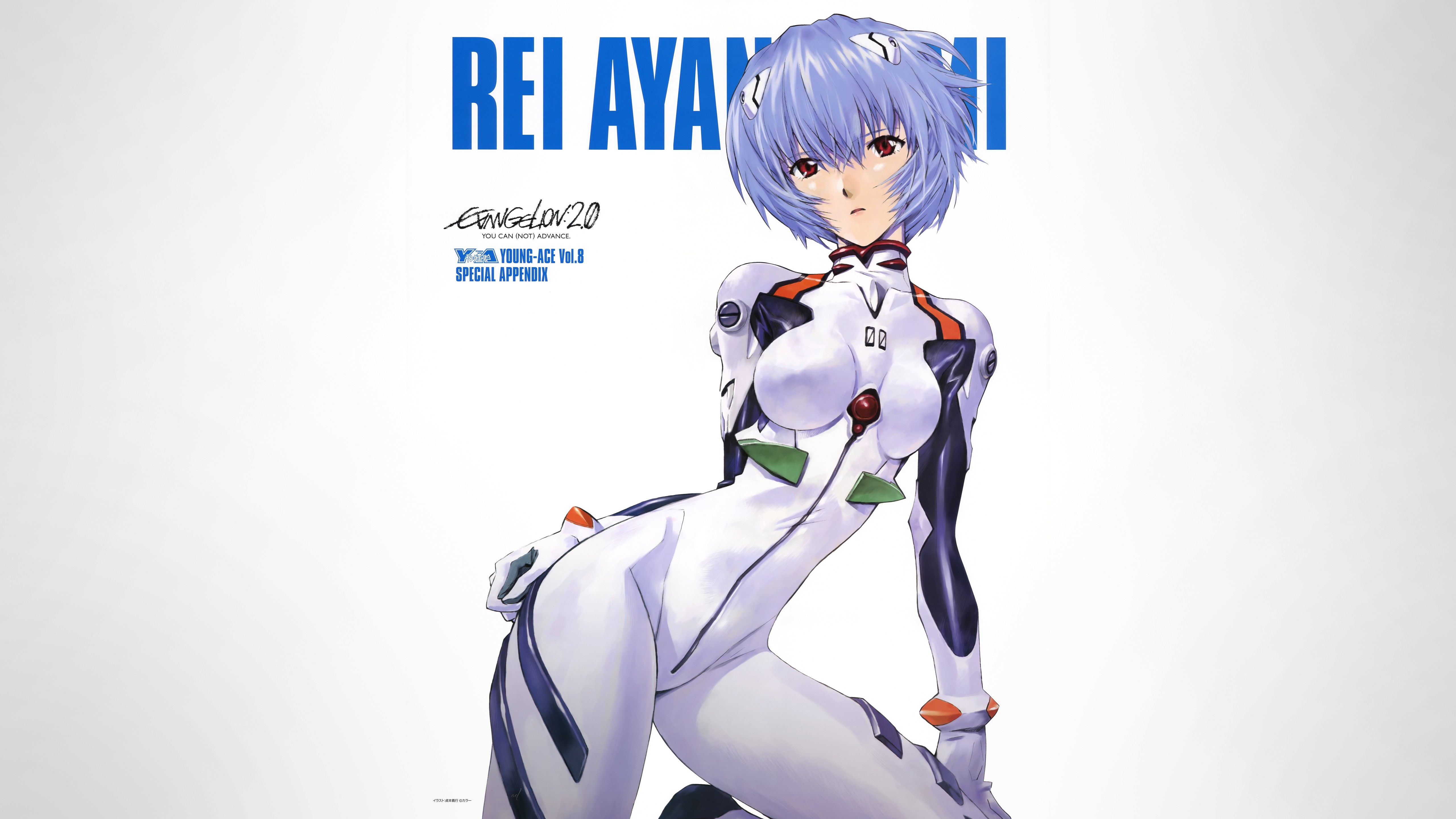 Rei Ayanami from Neon Genesis Evangelion HD Wallpaper