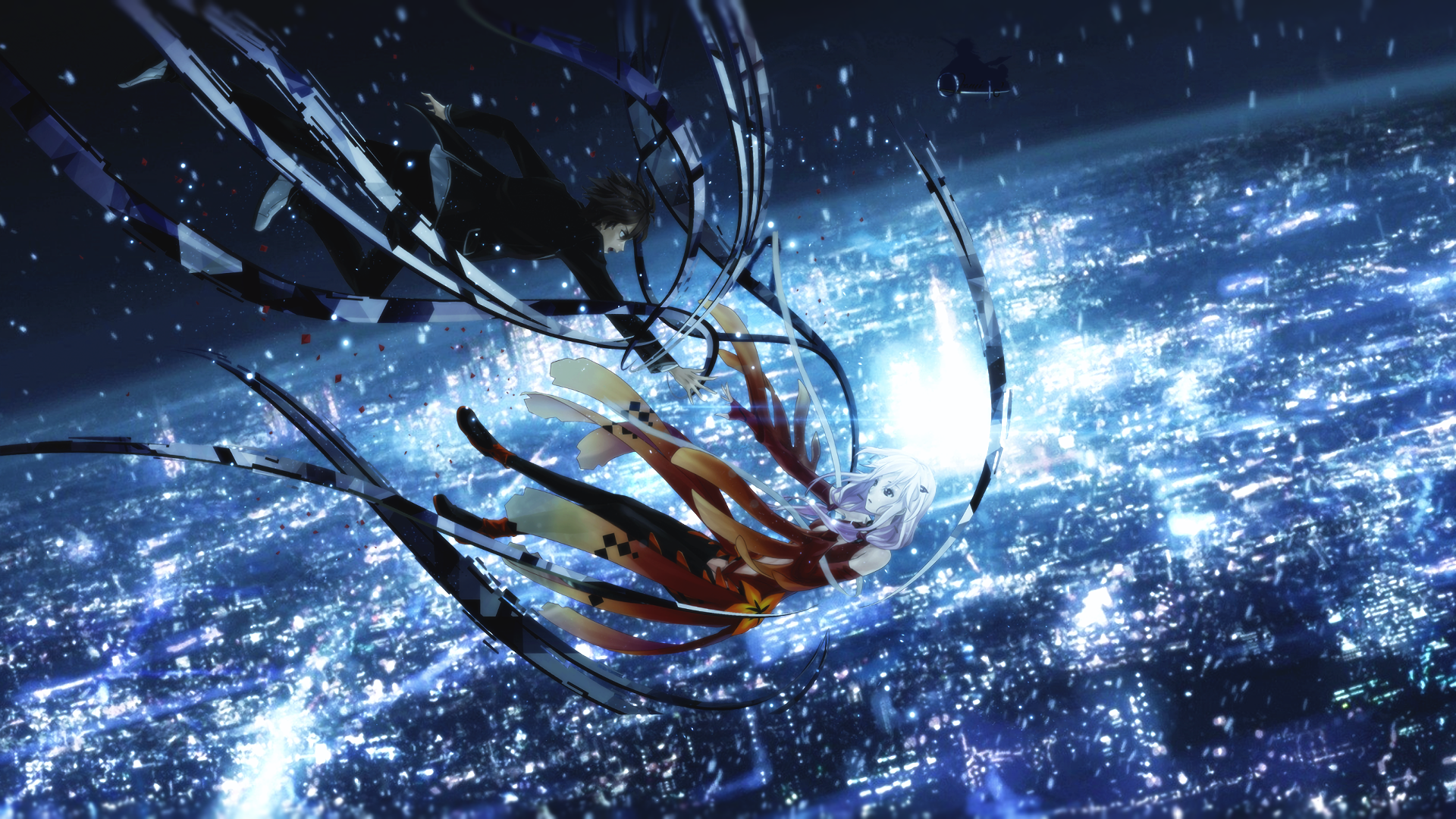 Yuzuriha Inori and Ouma Shuu in Guilty Crown HD Wallpaper