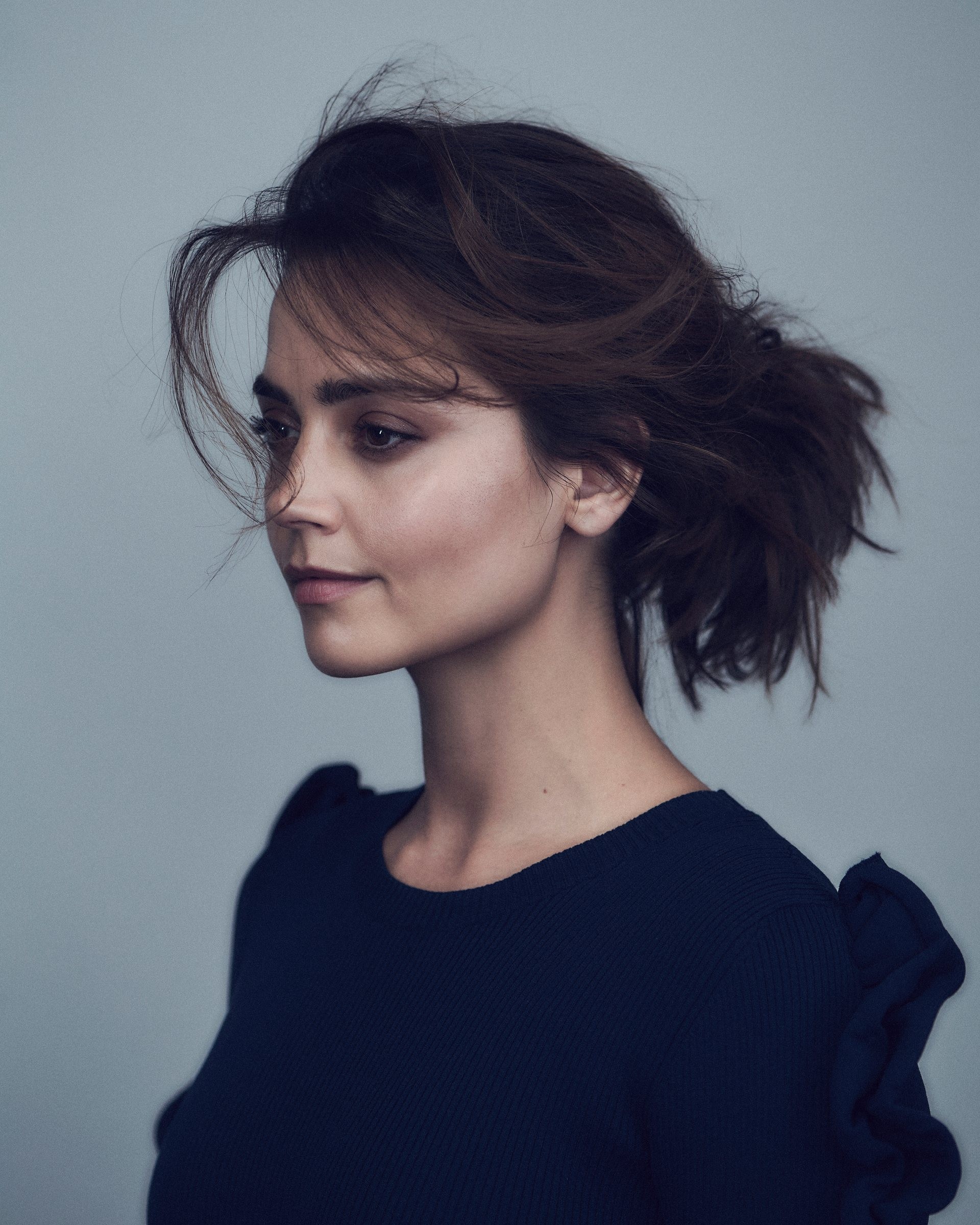 Jenna Louise Coleman portrait HD Wallpaper