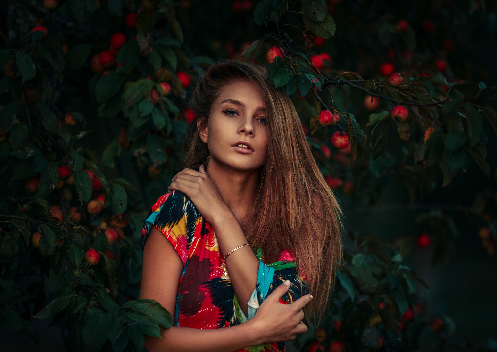 Dmitrij Butvilovskij portrait of a woman HD Wallpaper
