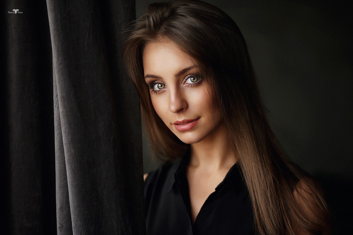 Portrait of Nastya by Dmitry Arhar HD Wallpaper