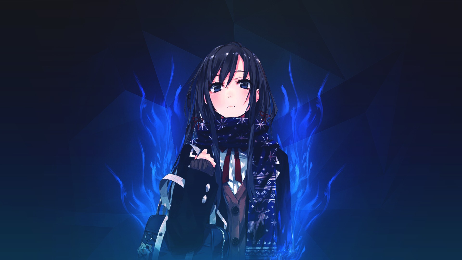 Yukinoshita Yukino from Yahari Ore no Seishun Love Comedy wa Machigatteiru HD Wallpaper