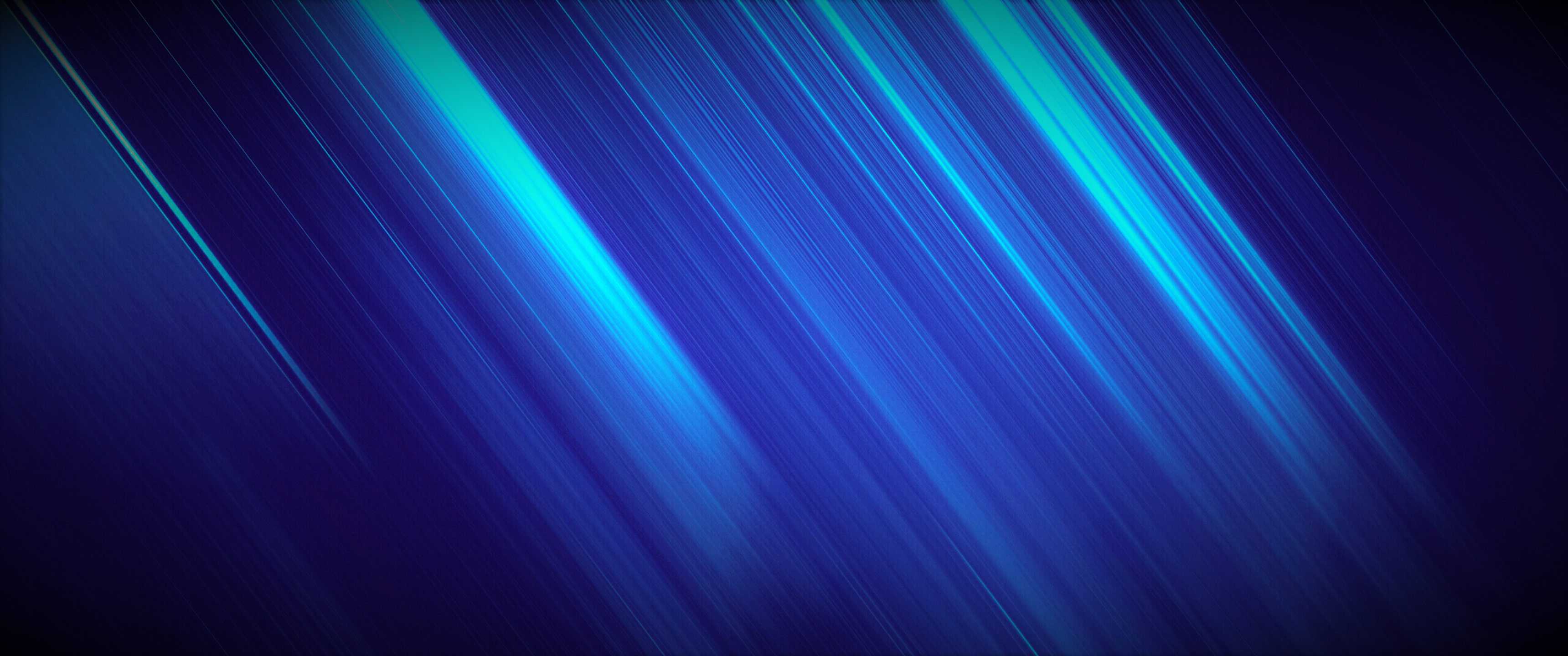 Abstract blue and cyan diagonal lines HD Wallpaper