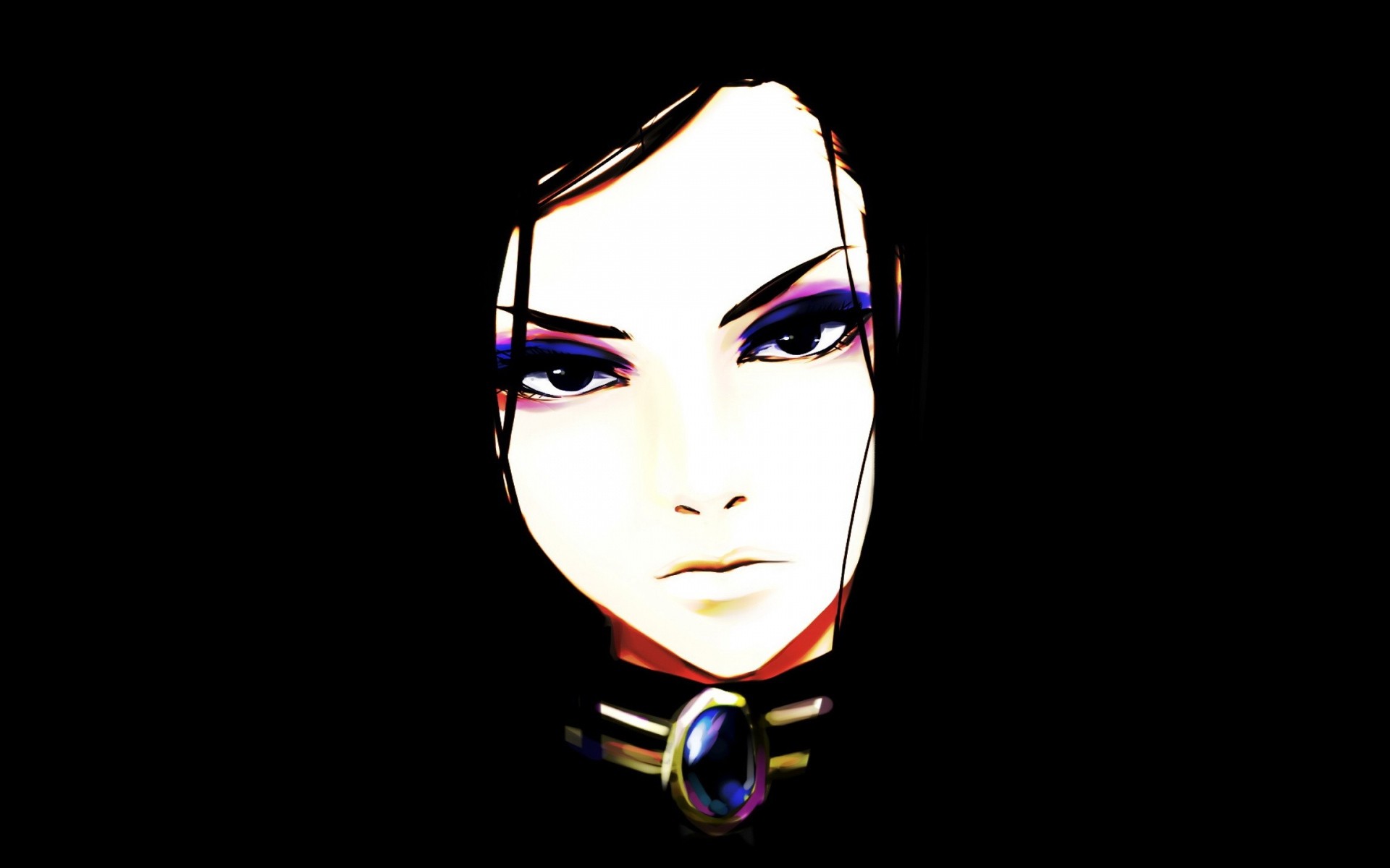 Re-l Mayer from Ergo Proxy with dramatic makeup HD Wallpaper