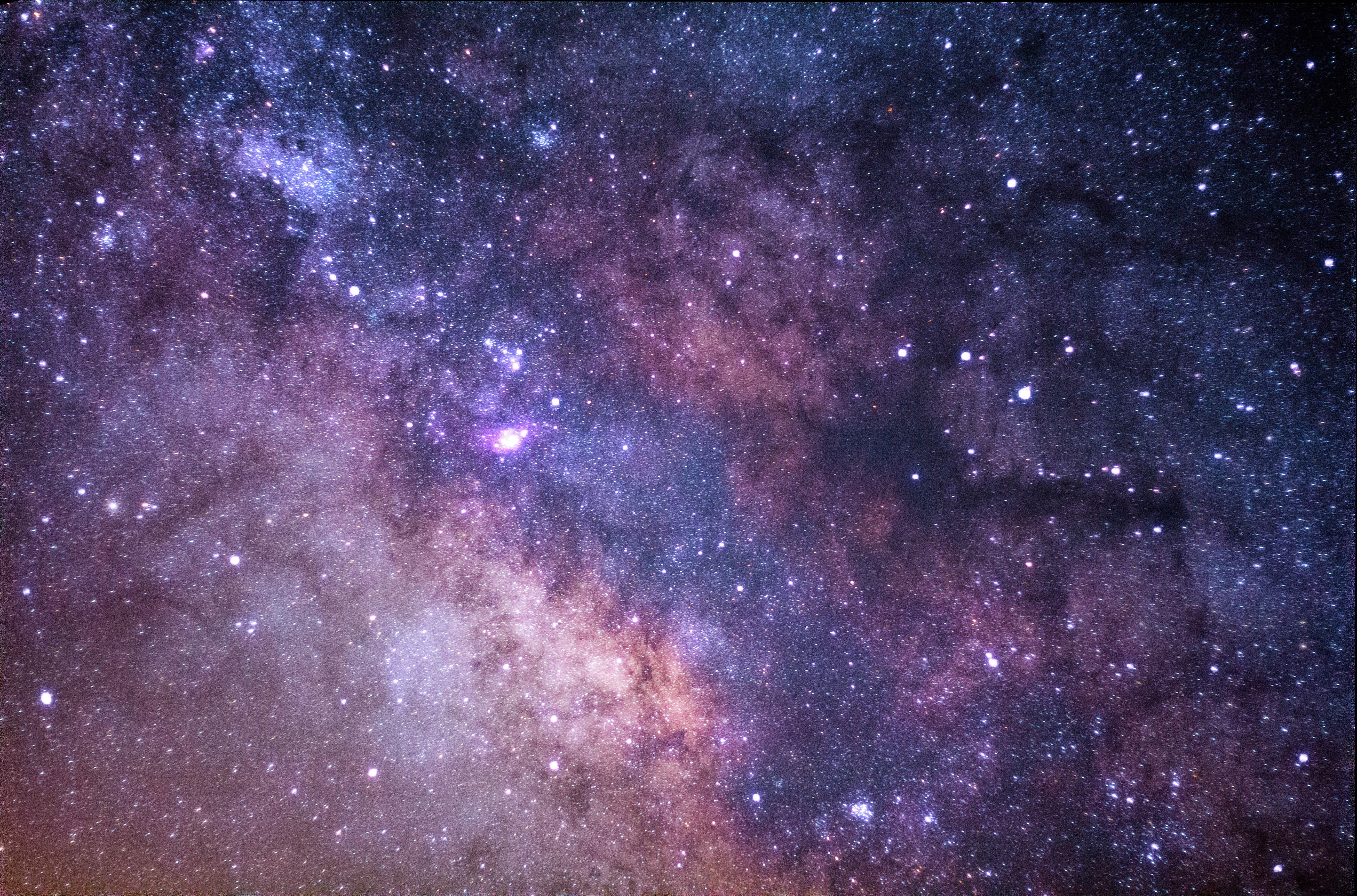 A vast galaxy filled with stars and nebulae HD Wallpaper