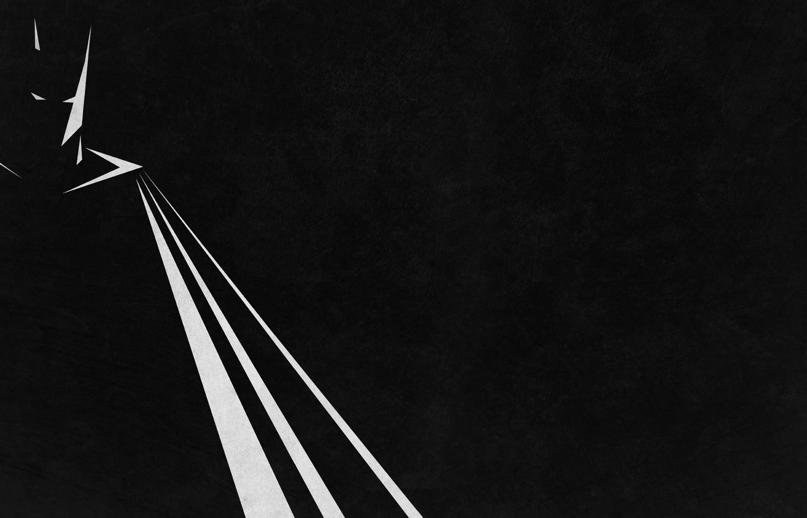 Minimalist Batman Symbol HD Wallpaper
