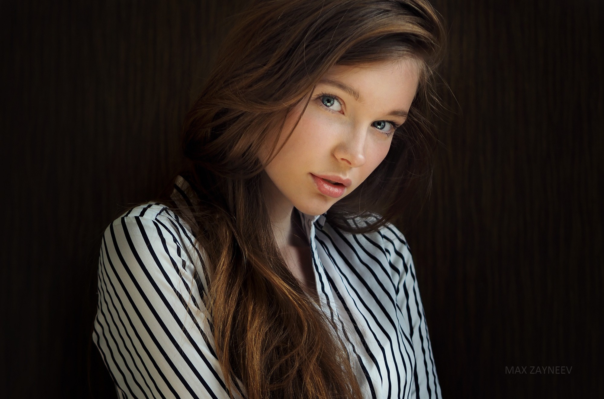 Portrait of Christina Vostruhina by Max Zayneev HD Wallpaper