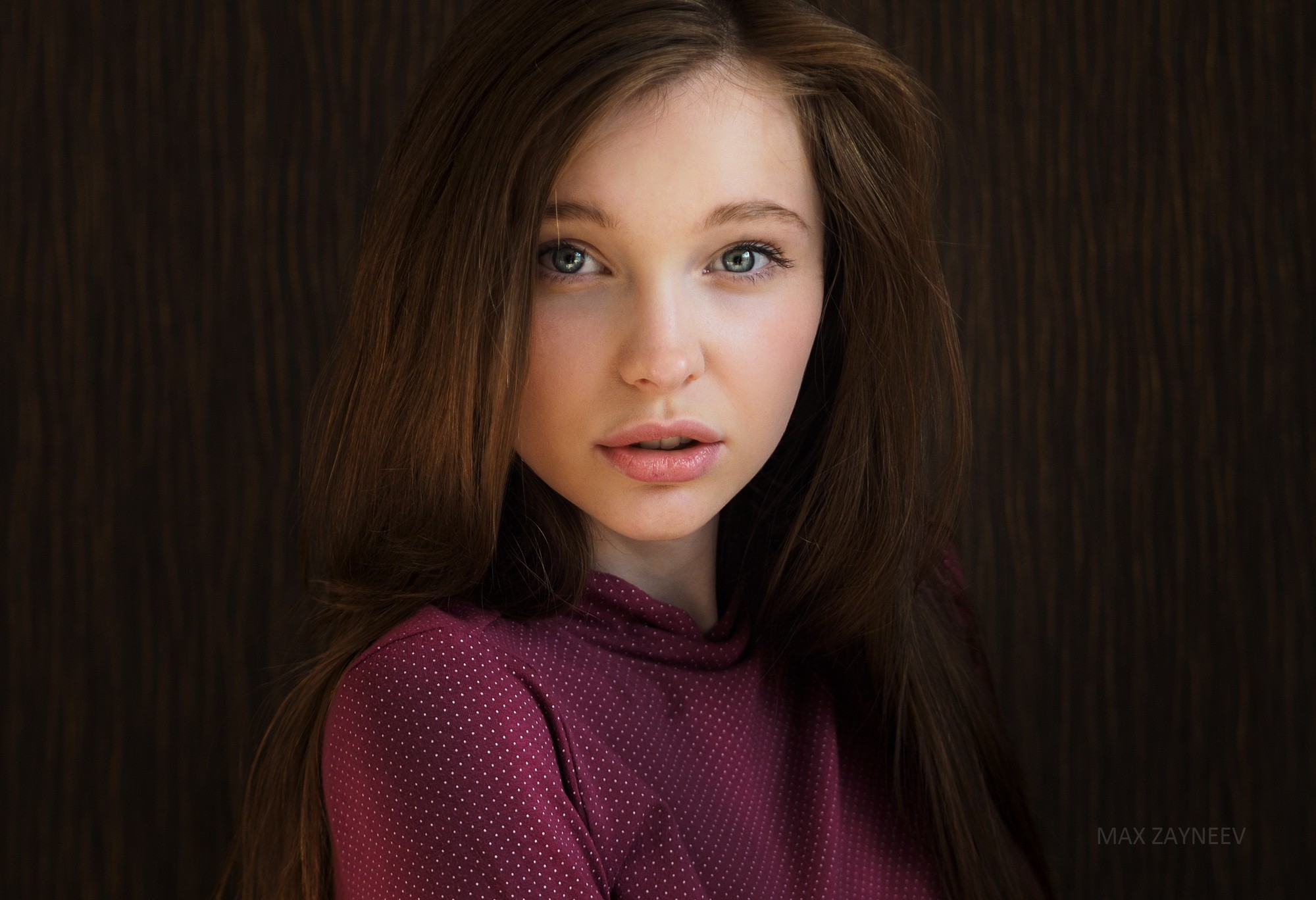 Portrait of Christina Vostruhina by Max Zayneev HD Wallpaper