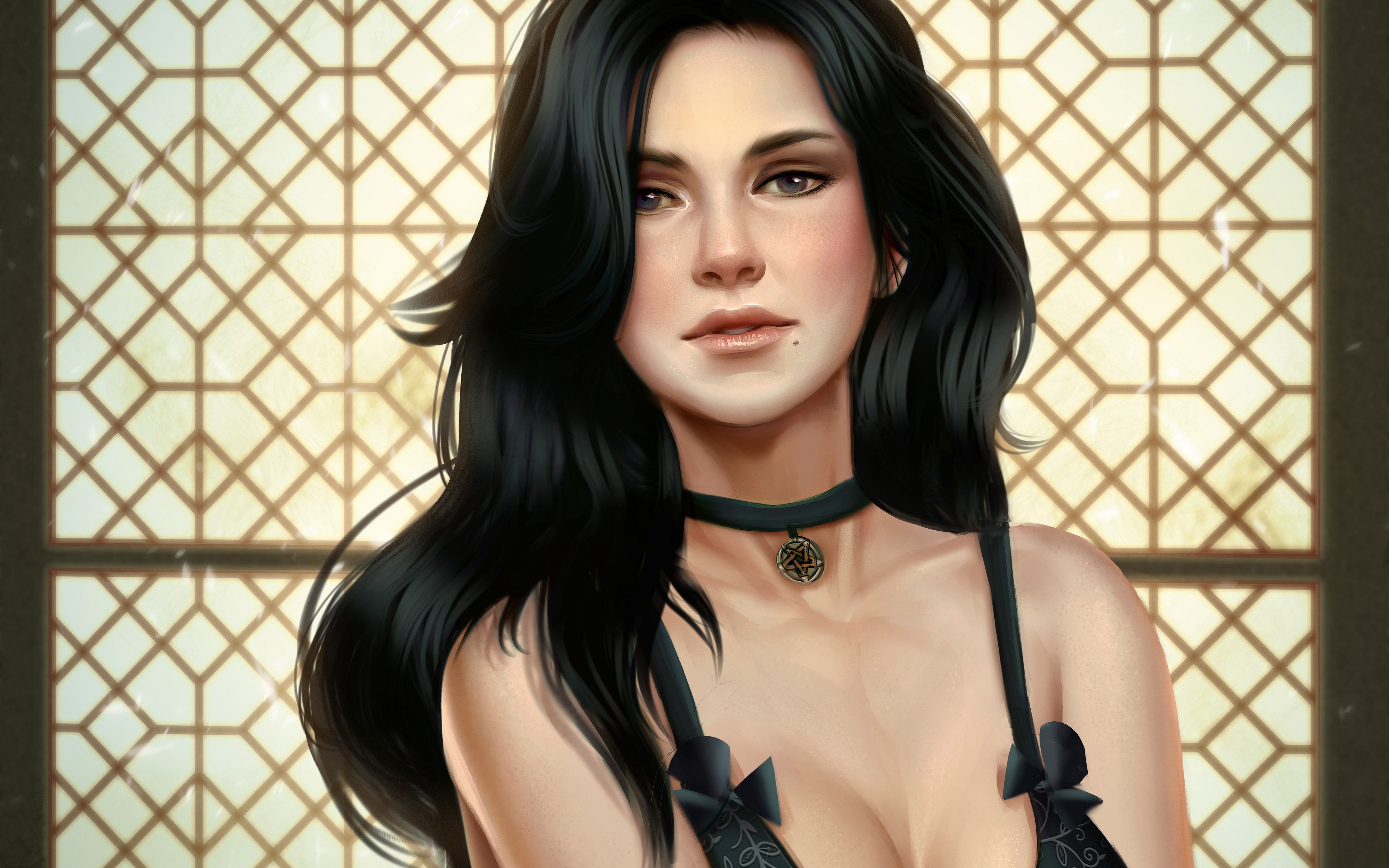 Yennefer of Vengerberg from The Witcher 3: Wild Hunt HD Wallpaper