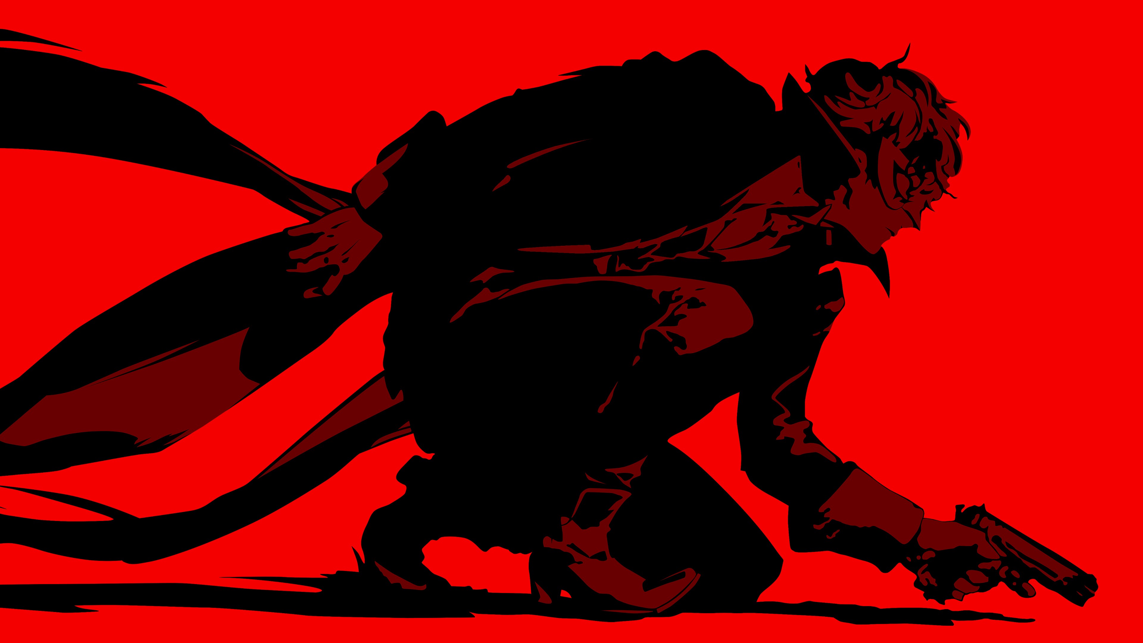 Joker from Persona 5 holding a gun HD Wallpaper