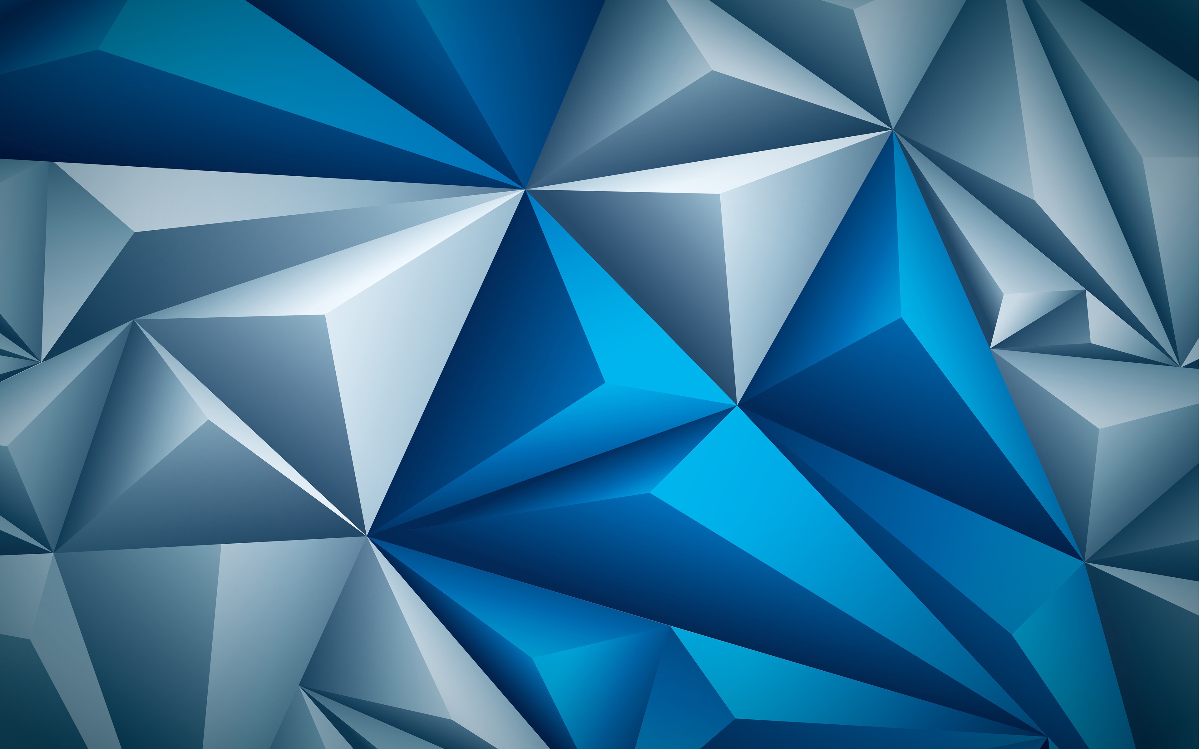 Abstract low poly geometric pattern HD Wallpaper