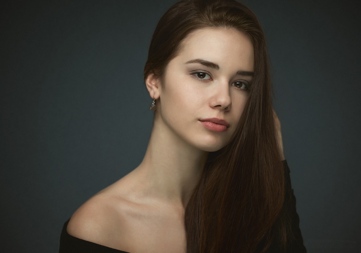 Portrait of a young woman named Radina HD Wallpaper
