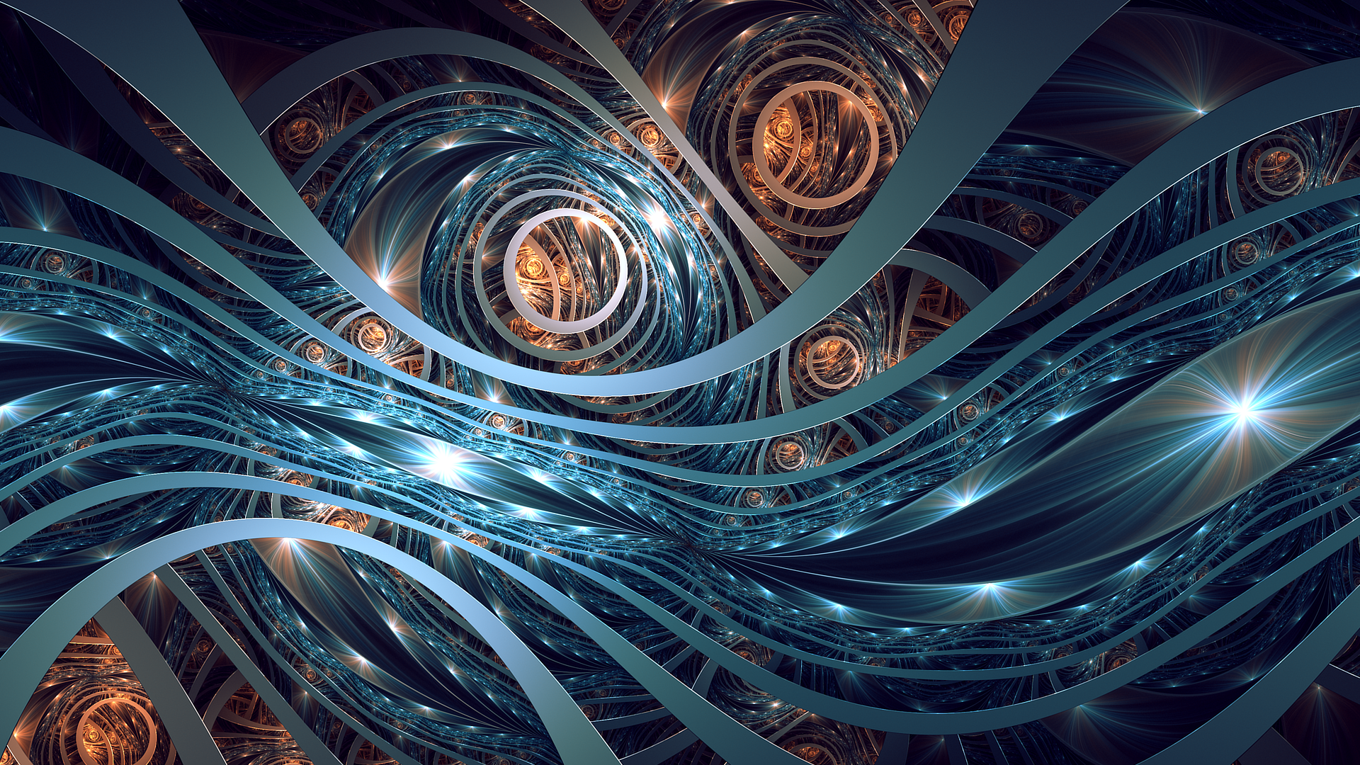 fractal, abstract, artwork, digital art HD Wallpaper