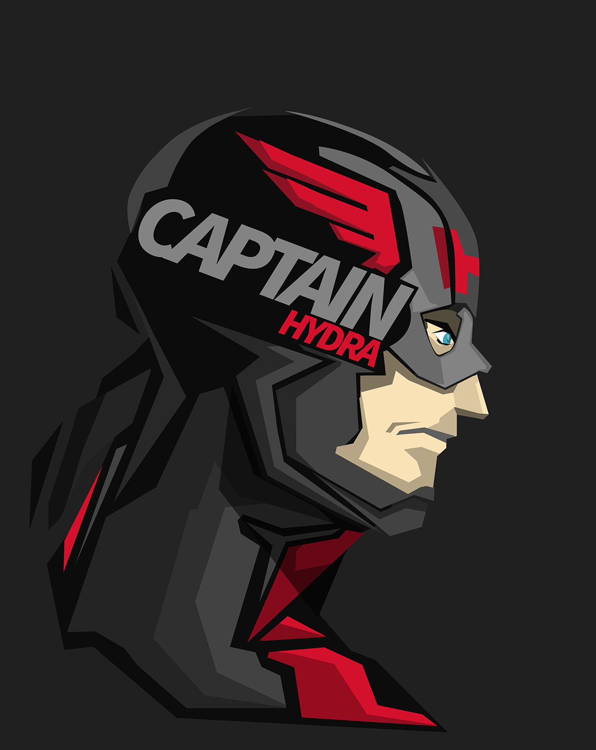 Captain Hydra character portrait HD Wallpaper