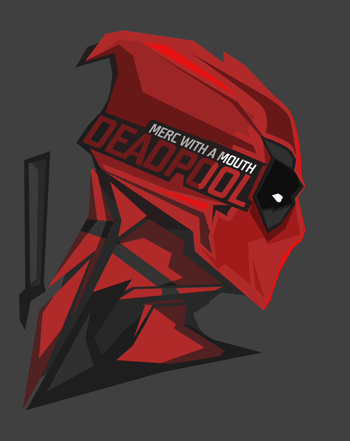 Deadpool Merc with a Mouth Graphic HD Wallpaper