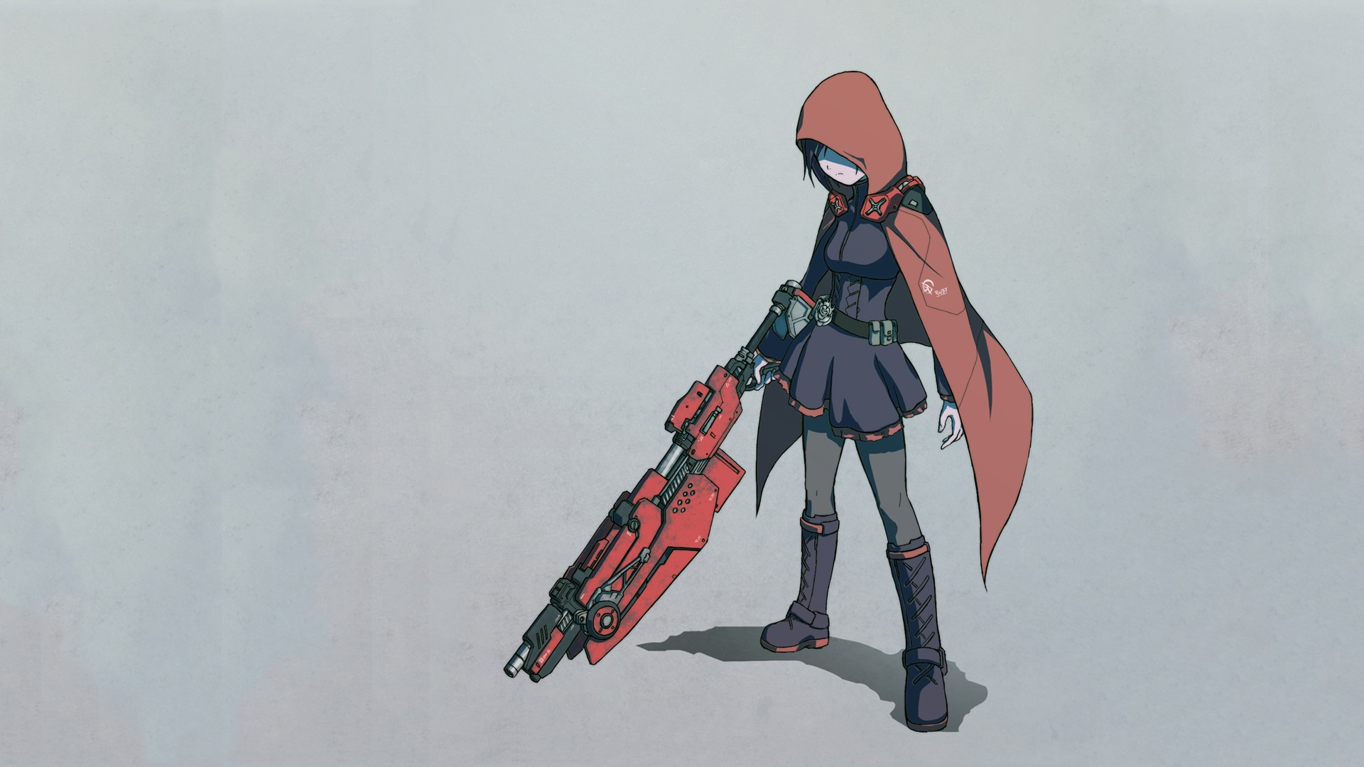 Ruby Rose holding Crescent Rose HD Wallpaper