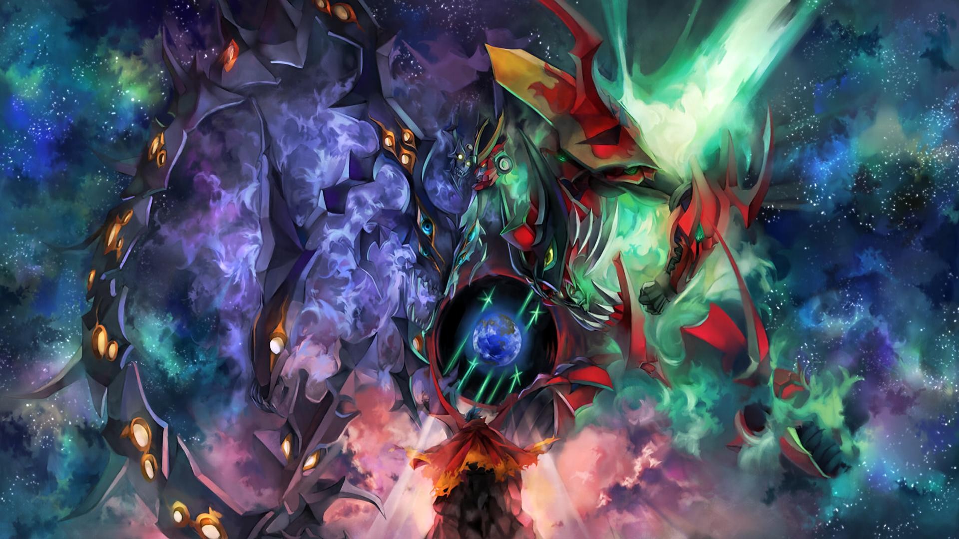 Tengen Toppa Gurren Lagann Cosmic Battle HD Wallpaper