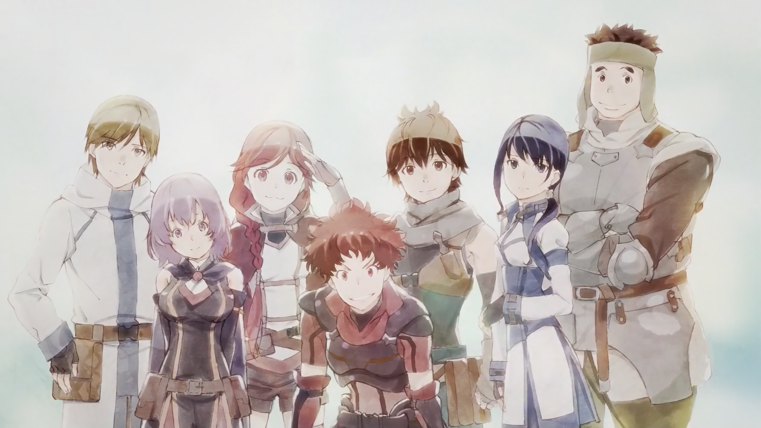 Hai to Gensou no Grimgar Group Portrait HD Wallpaper
