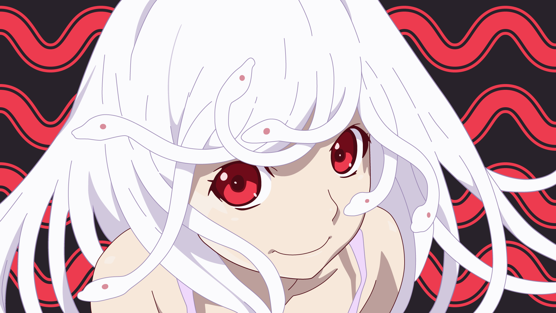 Sengoku Nadeko from Monogatari Series HD Wallpaper