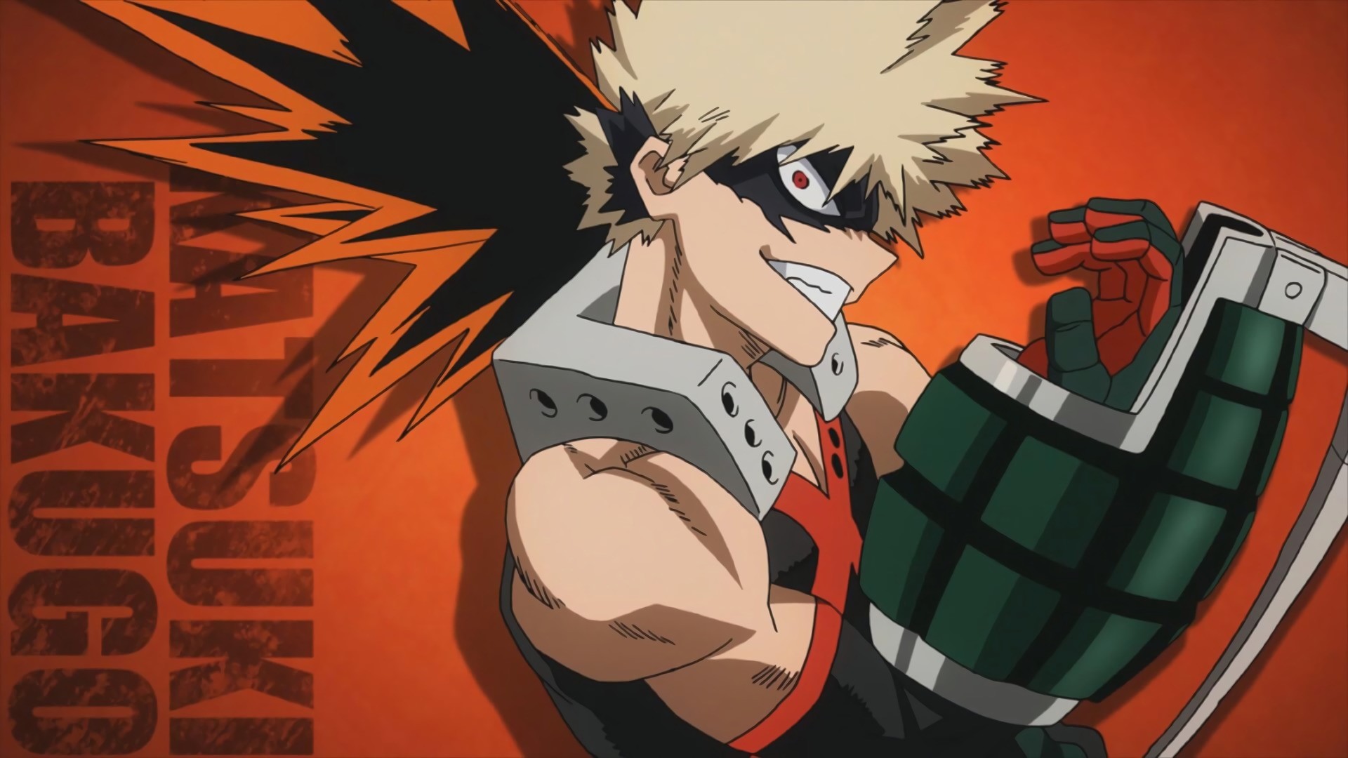 Katsuki Bakugo from Boku no Hero Academia HD Wallpaper