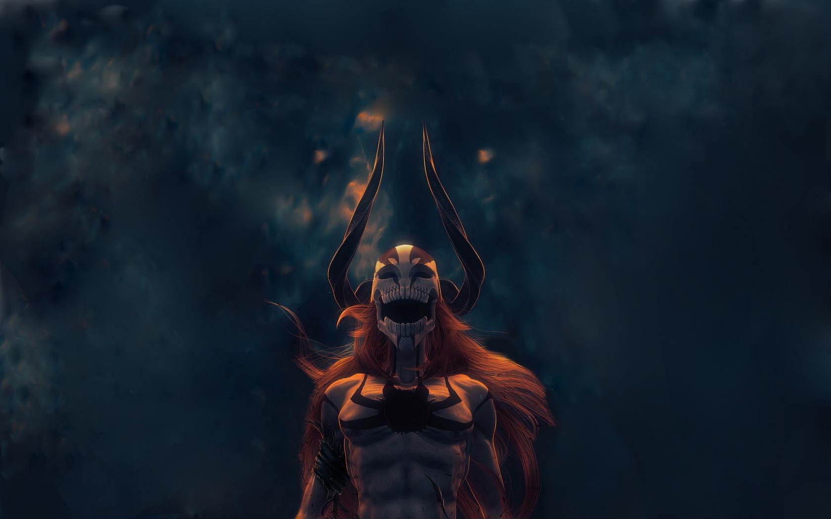 Ichigo Kurosaki in his Hollow form from Bleach HD Wallpaper
