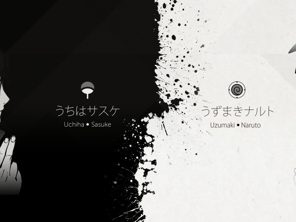 Uchiha Sasuke and Uzumaki Naruto from Naruto HD Wallpaper