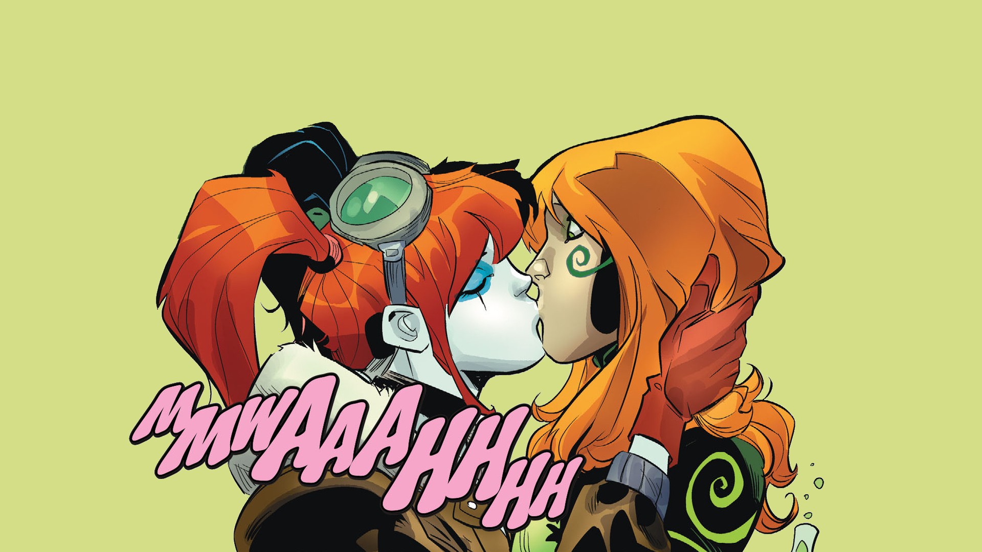 Harley Quinn, comics, comic books, DC Comics, Poison Ivy HD Wallpaper