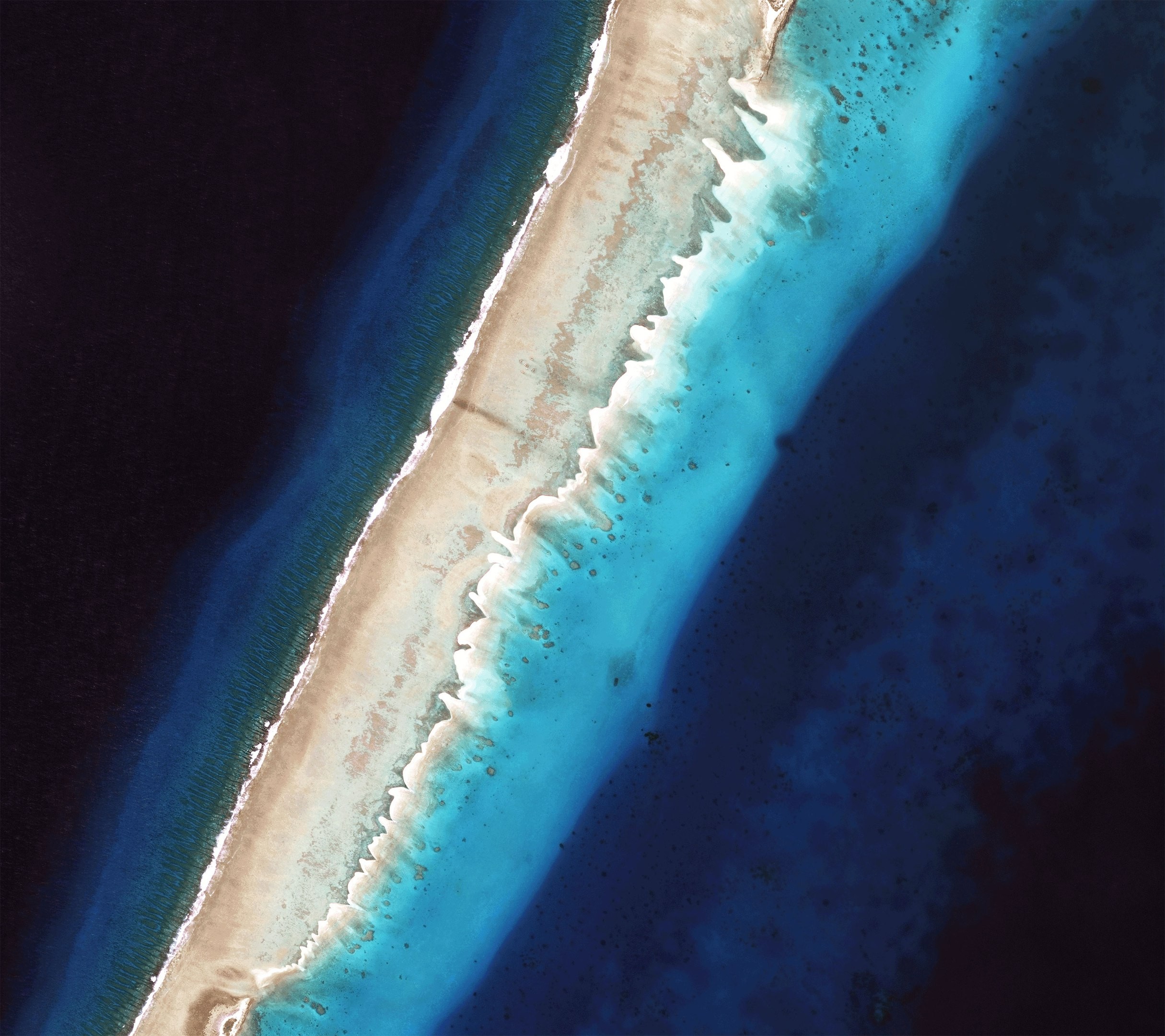 Google Android N Material Minimal Aerial View HD Wallpaper