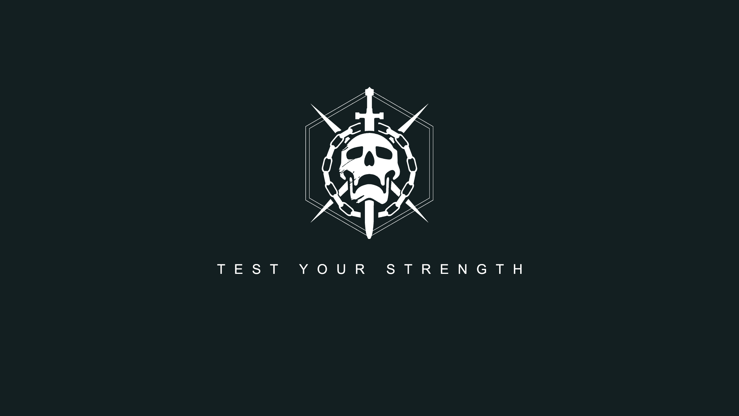 Destiny Test Your Strength Logo HD Wallpaper