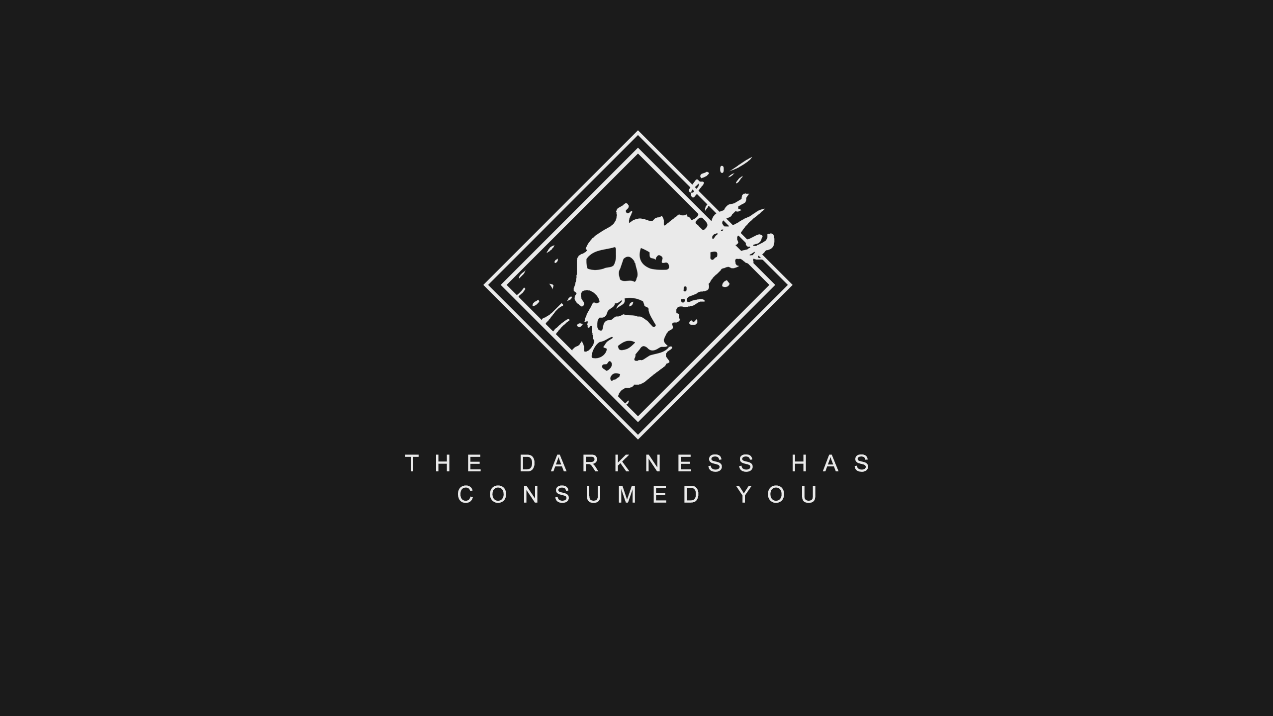The Darkness Has Consumed You Destiny Logo HD Wallpaper