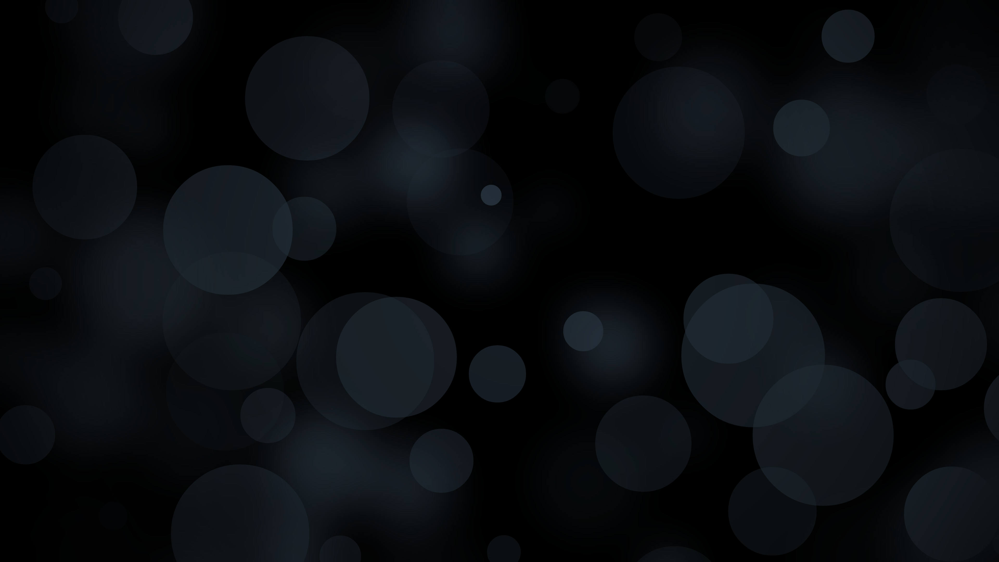 Abstract dark background with bokeh circles HD Wallpaper
