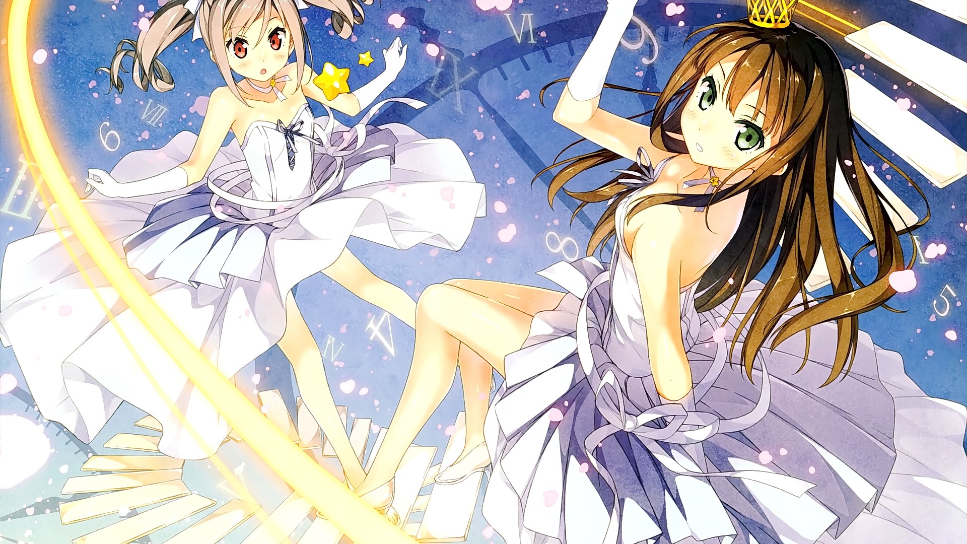 THE iDOLM@STER Cinderella Girls: Kanzaki Ranko and Shibuya Rin HD Wallpaper