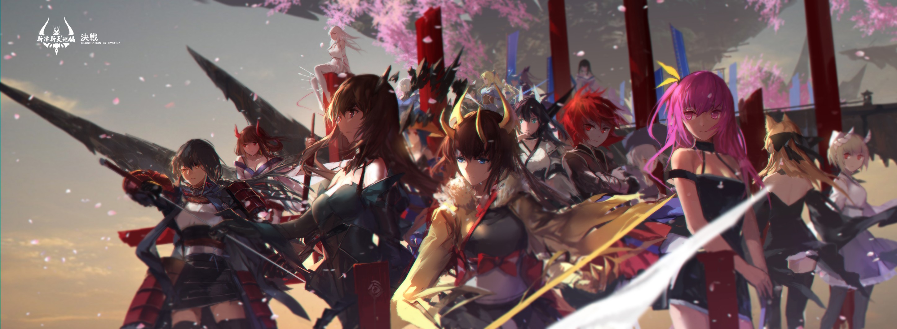 Pixiv Fantasia: Original Characters in Battle HD Wallpaper