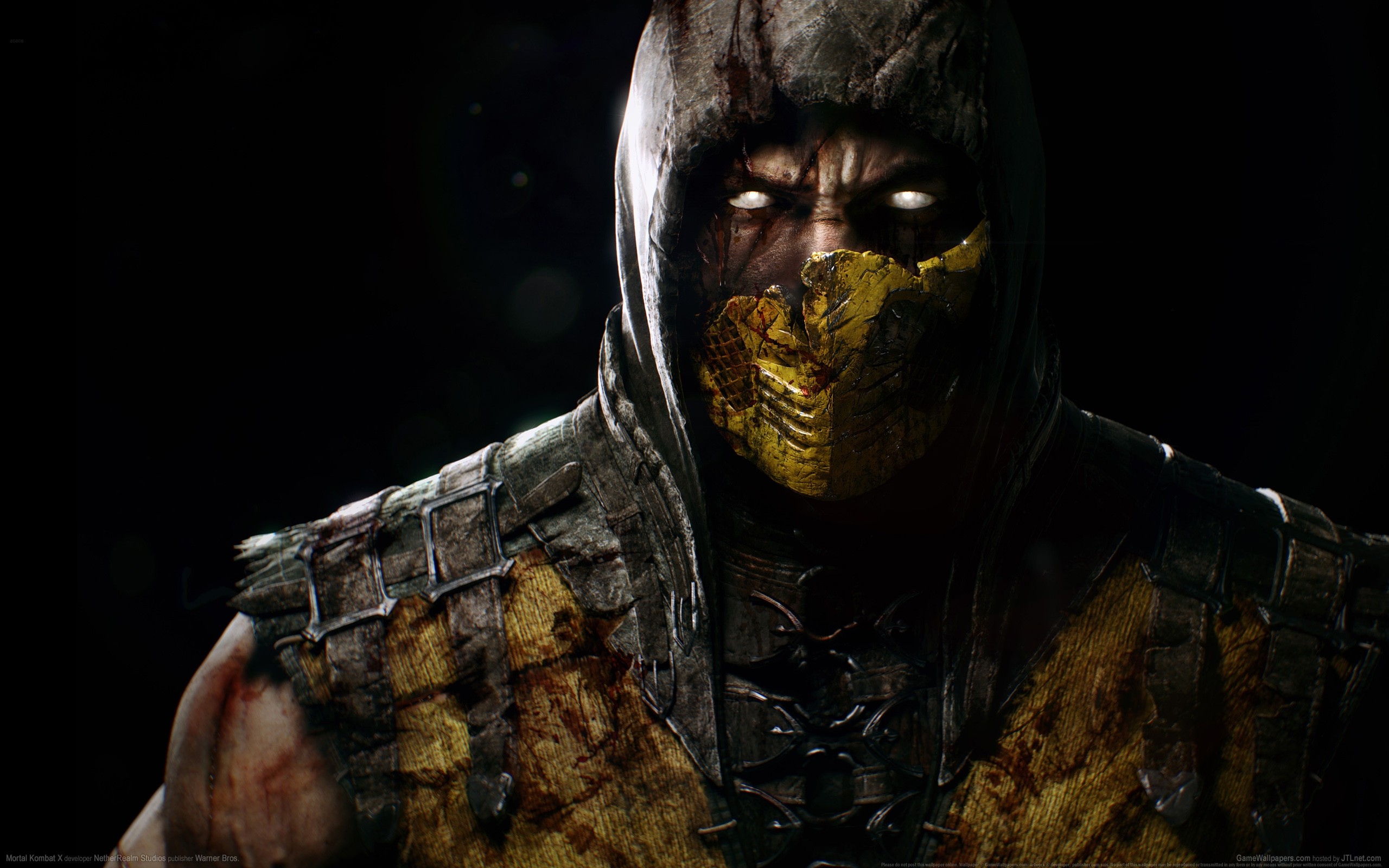 Scorpion from Mortal Kombat X HD Wallpaper